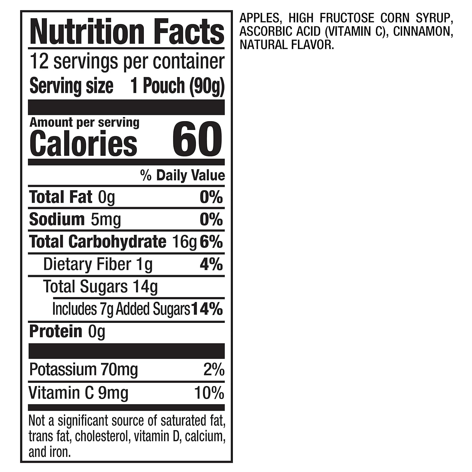 Mott's Original Applesauce, 3.2 Oz Clear Pouches, 48 Count (4 Packs Of 12), No Artificial Flavors, Good Source Of Vitamin C, Nutritious Option For The Whole Family