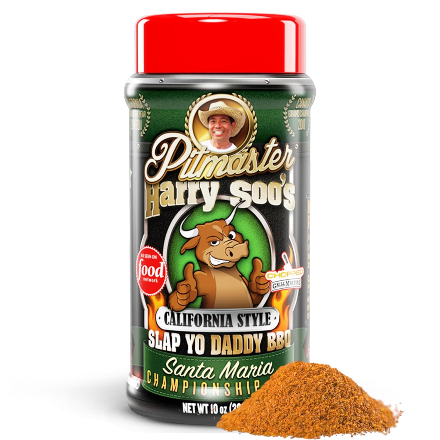 Slap Yo Daddy BBQ Rub Seasoning Jailbird Chicken - Award-Winning Poultry Seasoning Chicken Rub for Grilling and Smoking From Pitmaster Harry Soo - No MSG, Gluten-Free - 9.8 oz