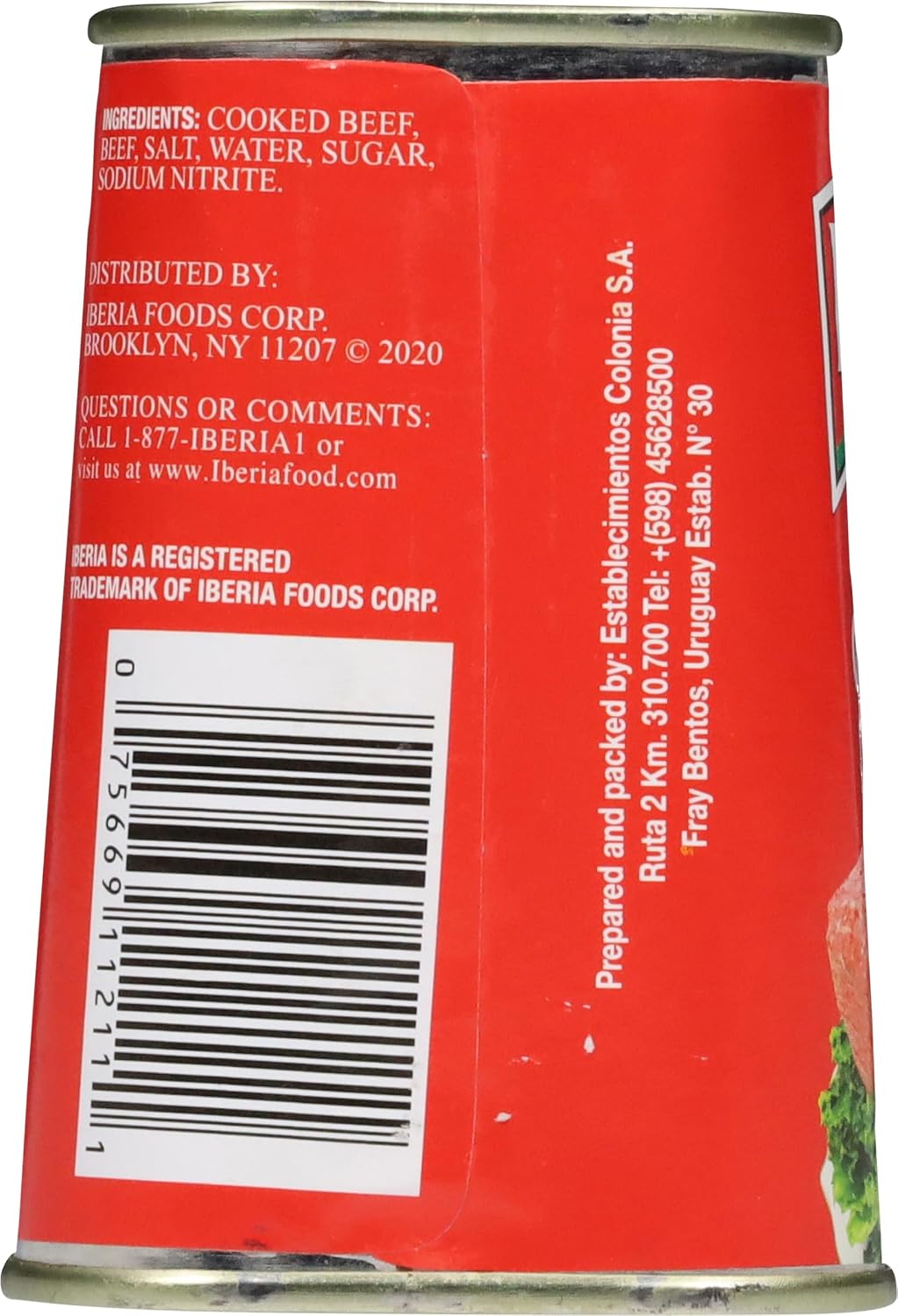 Iberia Corned Beef, 12 oz, Premium Quality Corned Beef With Natural Juices, Halal