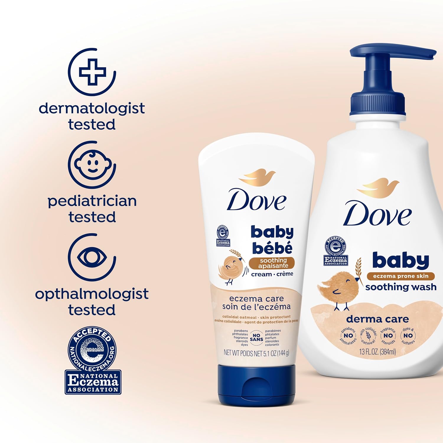Baby Dove Soothing Cream Eczema Care 5.1 oz