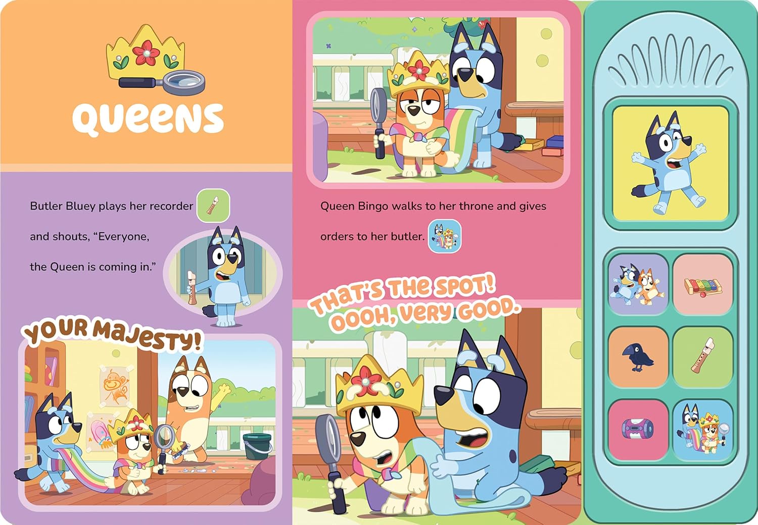 Bluey: Let's Play Games! Sound Book - PI Kids