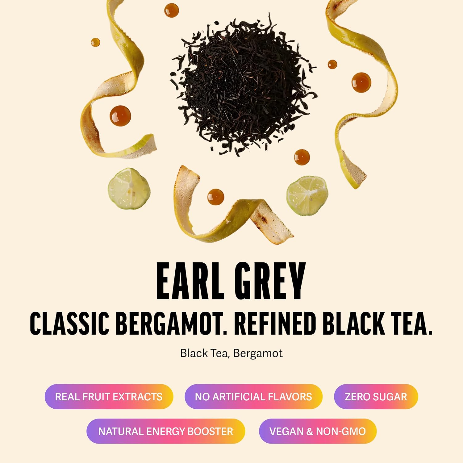 Zest Energy Green Tea – Pomegranate Mojito High Caffeine Tea Bags for Focus & Morning Energy – Natural Caffeinated Tea with 135mg Caffeine – Coffee Substitute – 20Ct Pack, Non-GMO & Keto Friendly