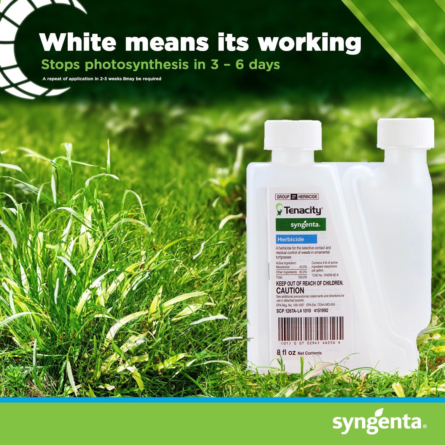 Tenacity Turf Herbicide - 8 ounces (Packaging may vary)