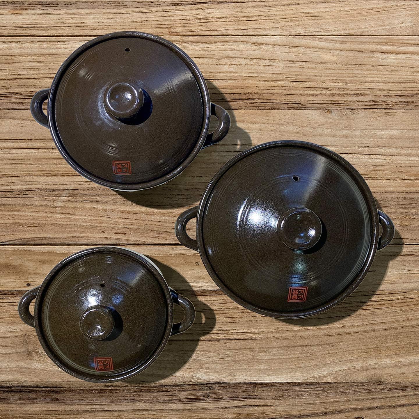 Korean Earthenware Clay Hot Pot (1400ml)