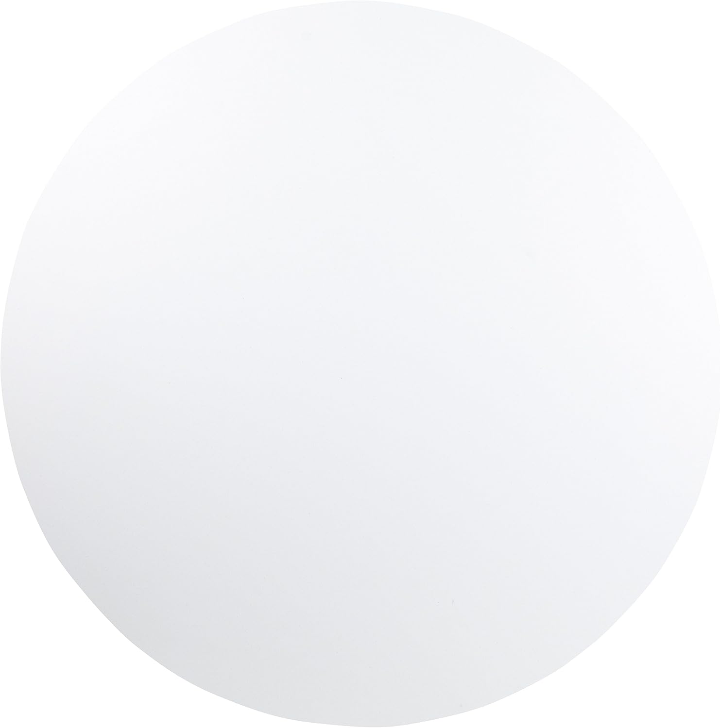 Flash Furniture 5' Round All-Occasion Plastic Folding Event Table for Parties and Trade Shows, Folding Banquet Table for Indoor/Outdoor Events, White