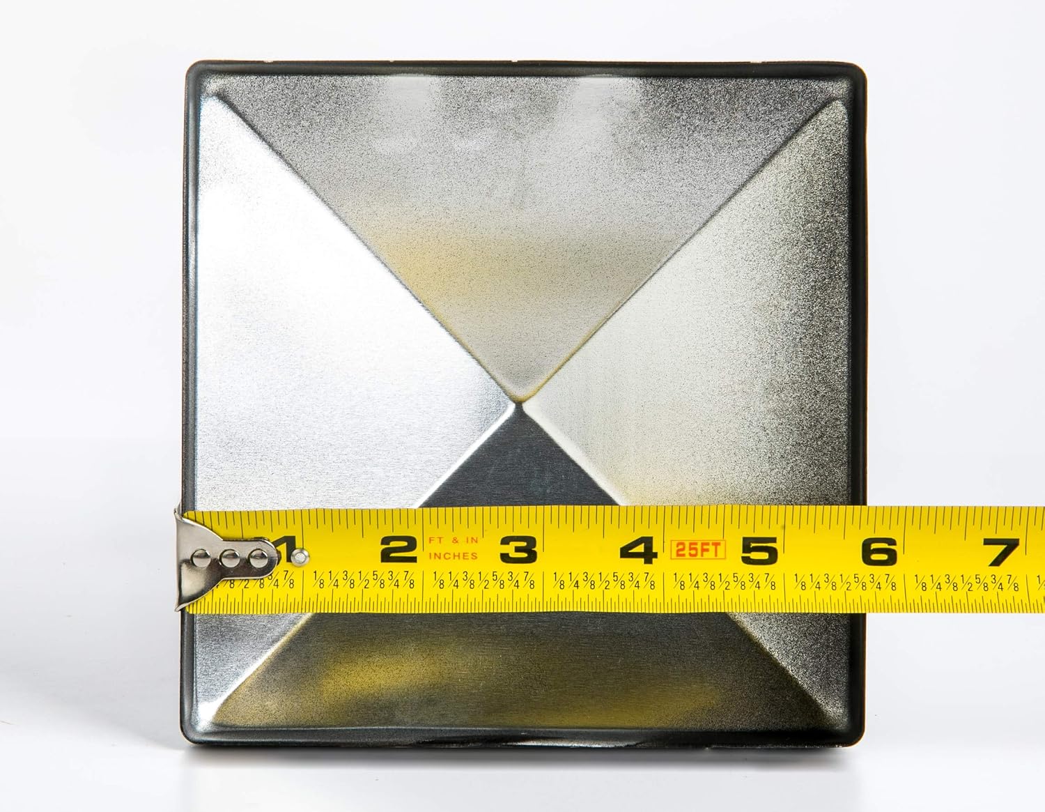 6x6 Apex Pyramid Post Cap - Matte Bronze (5 1/2" x 5 1/2") for Deck and Fence Posts
