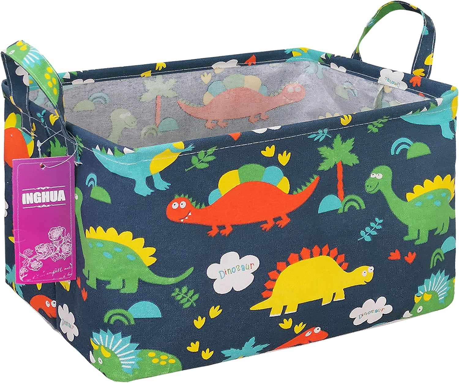Rectangular Storage Basket Gift Bag Rec Spaceships
