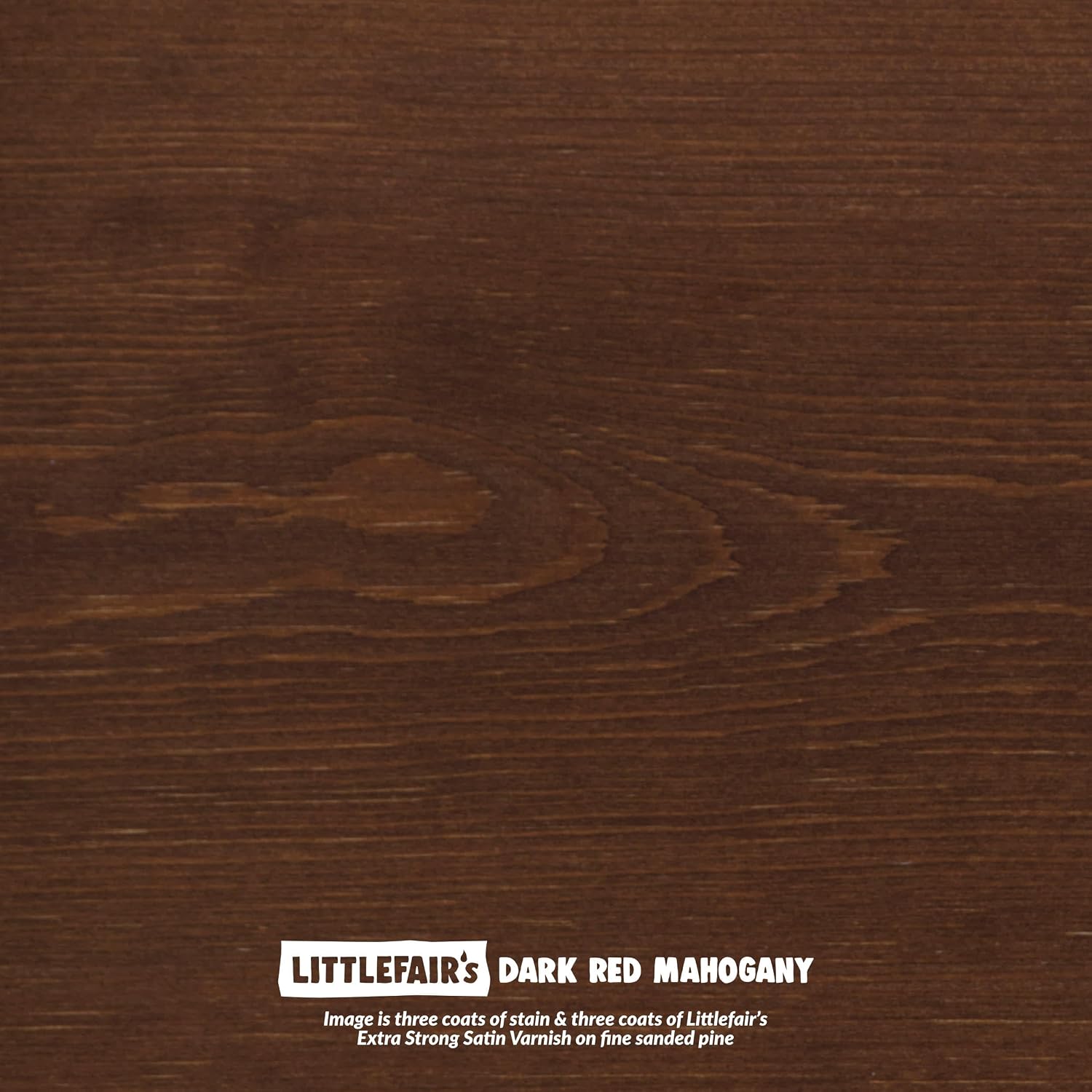 Littlefair's Wood Stain Water Based - 8.5oz/250ml - Indoor Furniture Stain Light & Dark Finishes - Special Non Toxic & Eco Friendly Formula - Wood Stain for Crafts - Color: Antique Stripped Pine
