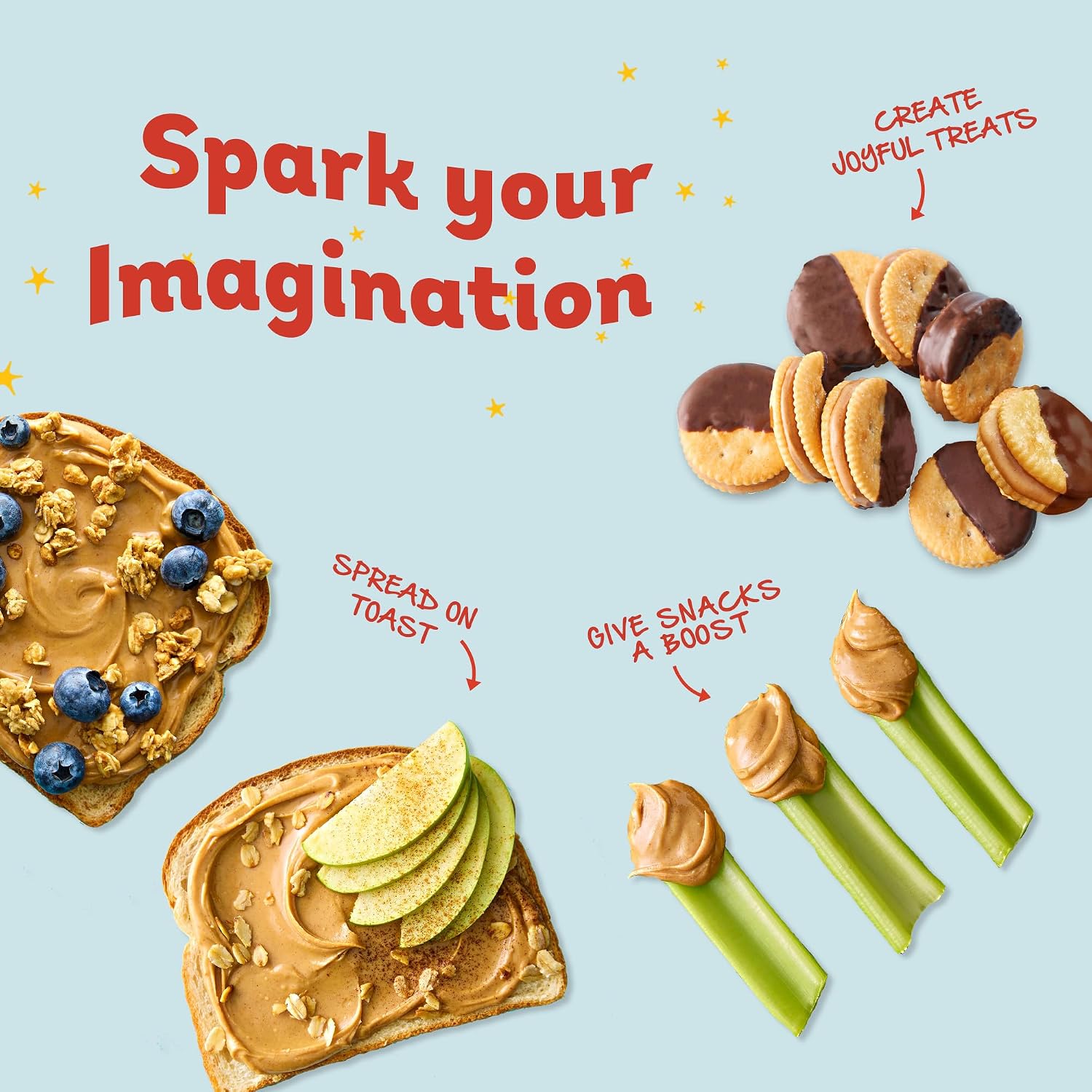 Peter Pan Creamy Peanut Butter, Made with Roasted Peanuts, Great for Peanut Butter and Jelly Sandwiches and Peanut Butter Snacks, Gluten Free Peanut Butter, 56 OZ Jar