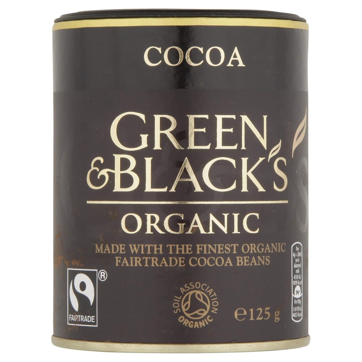 GREEN & BLACKS Organic Cocoa Powder, 125 GR