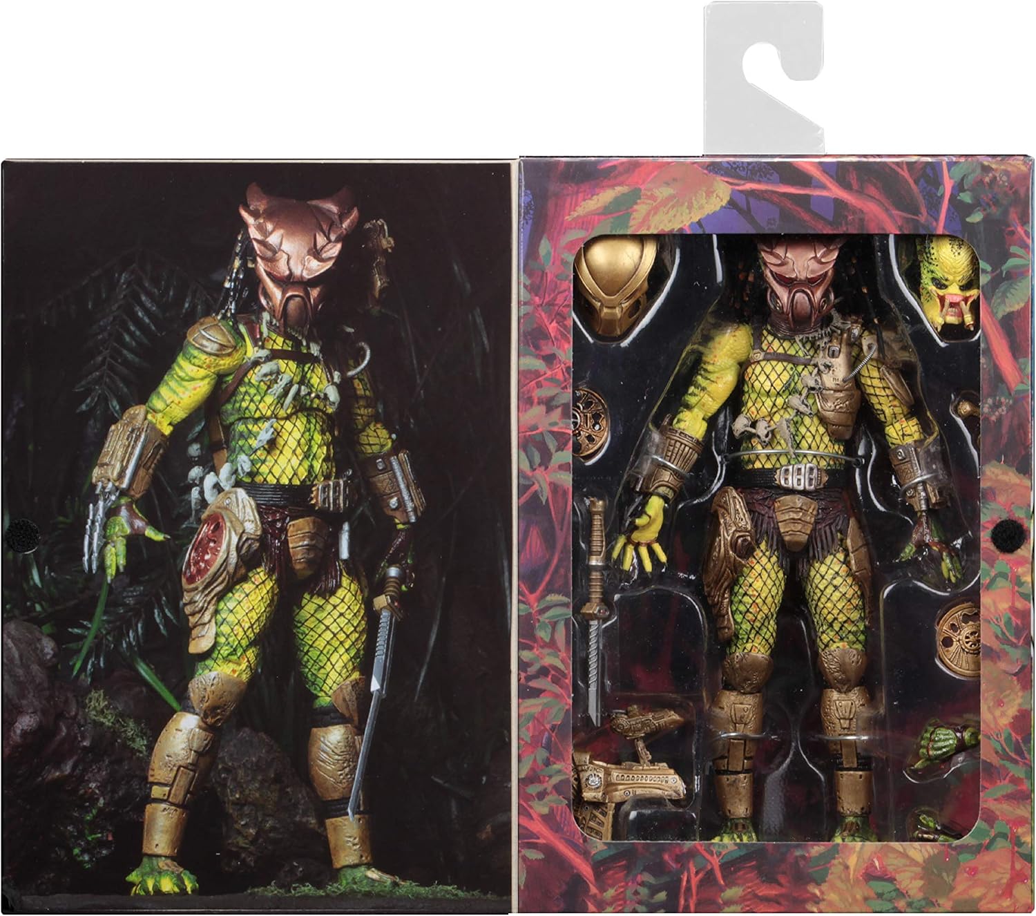 NECA - Predator 2 - 7” Scale Action Figure - Ultimate Elder: The Golden Angel | Predator 2 8 Inch Action Figure Ultimate Series - Ultimate Elder: