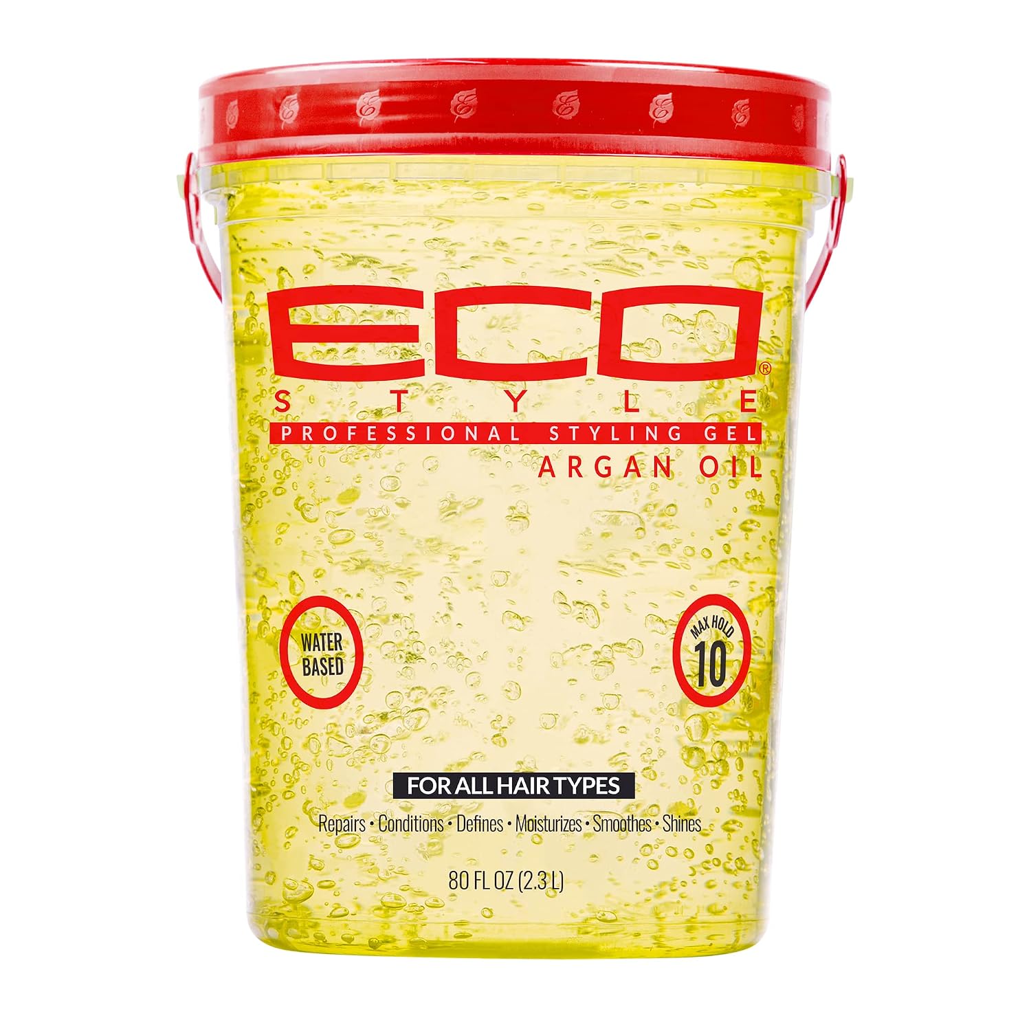 Eco Style Gel Olive Oil Styling - Adds Shine and Tames Split Ends - Delivers Moisture to Scalp - Nourishes And Repairs - Provides Weightless and Superior Hold - Ideal for all Hair - 8 oz