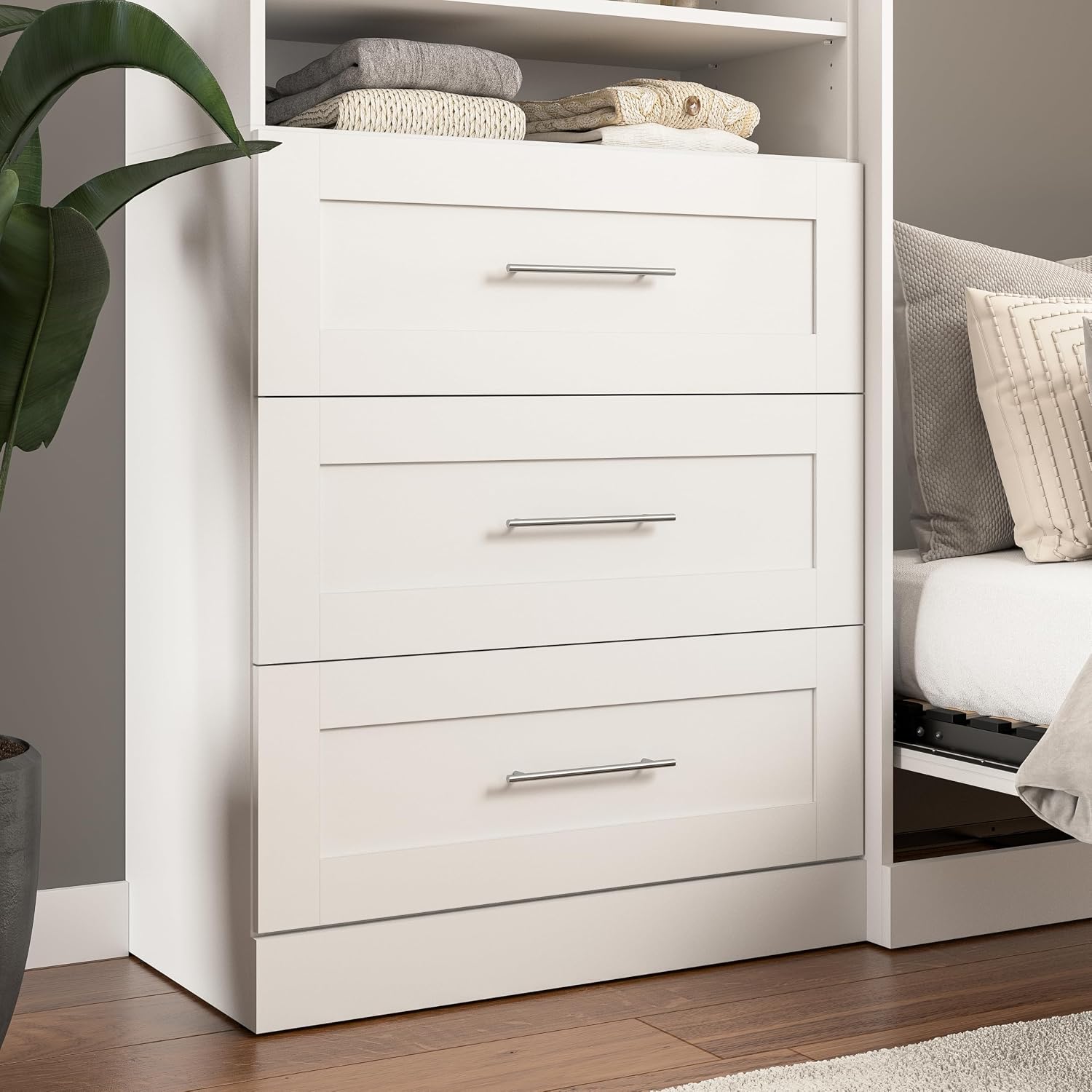 Bestar 3-Drawer Set for 36“ Storage Unit - Pur