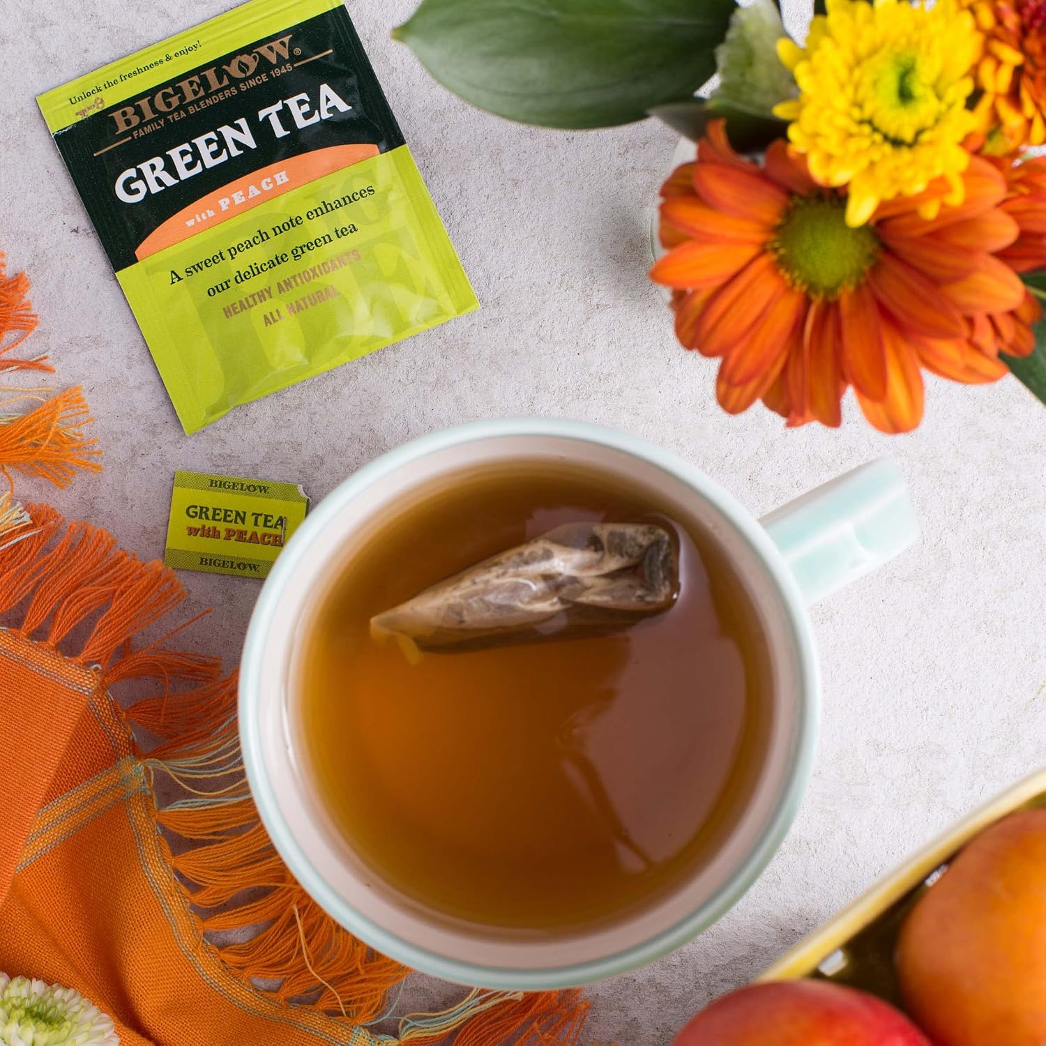 Bigelow Tea Classic Green Tea Bags, 40 Count (Pack of 6)