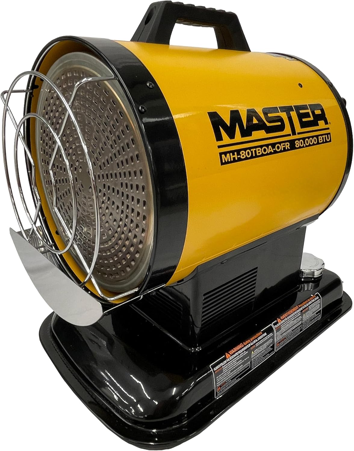 Master 80,000 BTU Kerosene/Diesel Radiant Heater, Portable Forced Air Heater for Indoor, Construction, Shop, Garage, Greenhouse