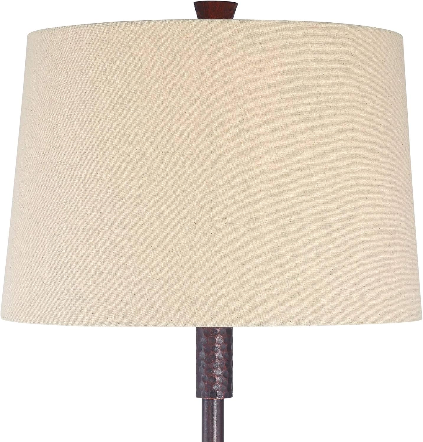 Regency Hill Fallon 66" Tall Bronze USB and Outlet Tray Table Floor Lamp