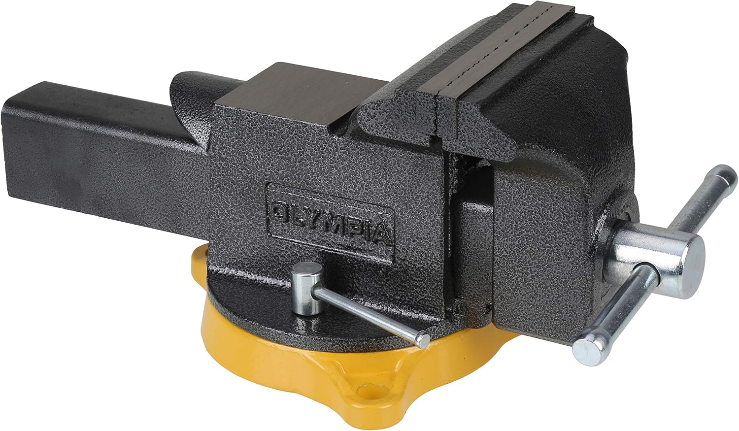 Olympia Tools 38-604 Bench Vise, Workshop Series, 4-Inch, gray