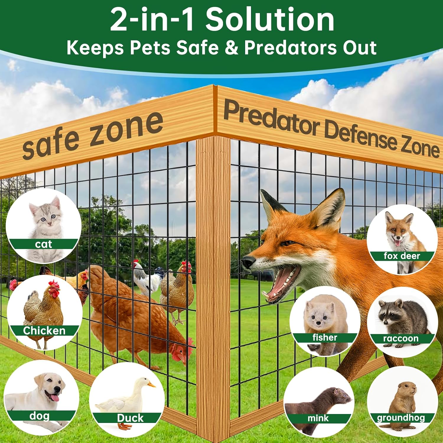 Amagabeli Hardware Cloth 1/2 inch 36 x 100 ft 19 Gauge Chicken Wire Fence Hot-Dipped Galvanized After Welding Welded Wire Fencing Mesh Roll Garden Plant Support Poultry Rabbit Cage Snake Gopher