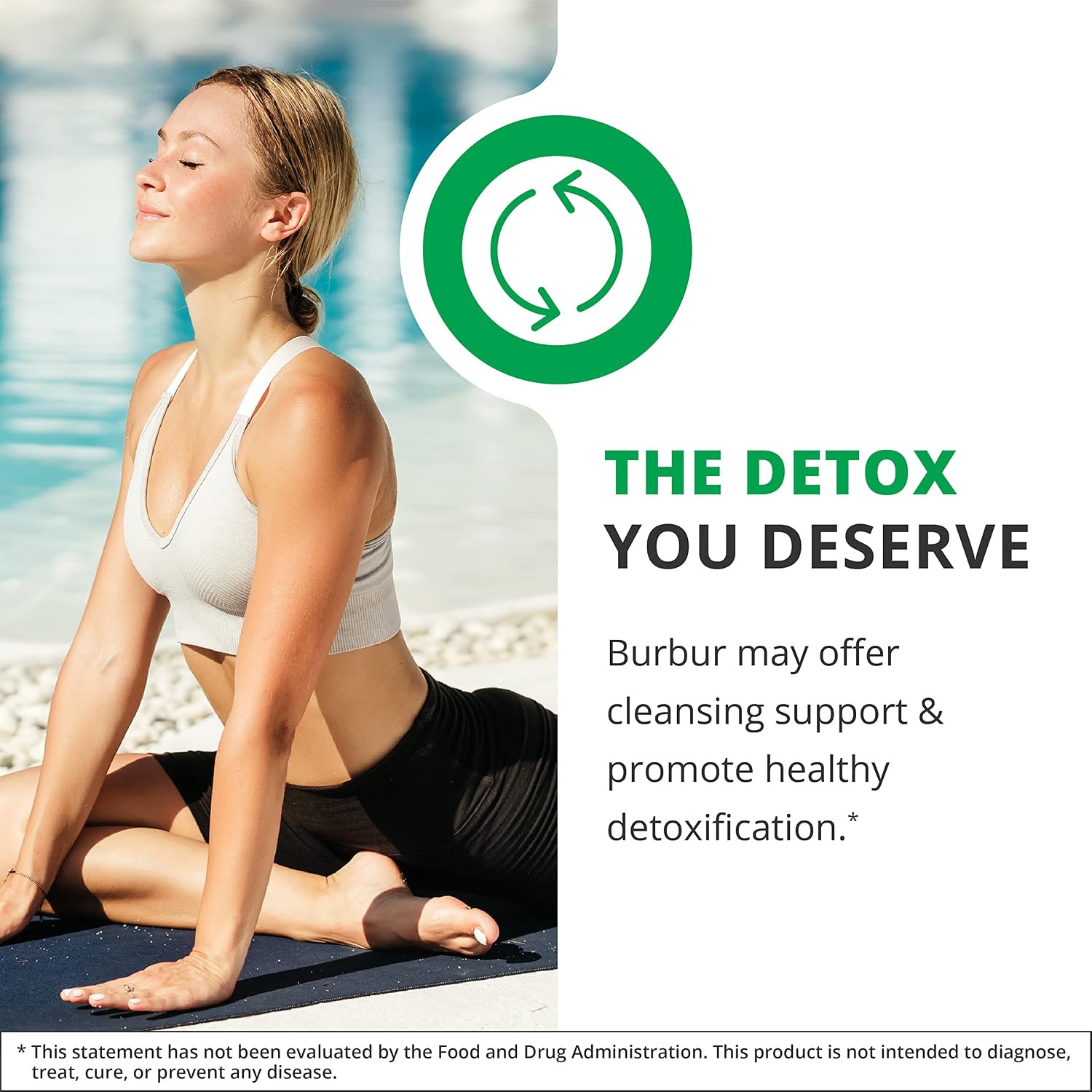 NutraMedix Burbur Supplement - Supports Full Body Detox Cleanse for Women & Men - Promote Antioxidant & Microbial Support - Herbal Tincture Made