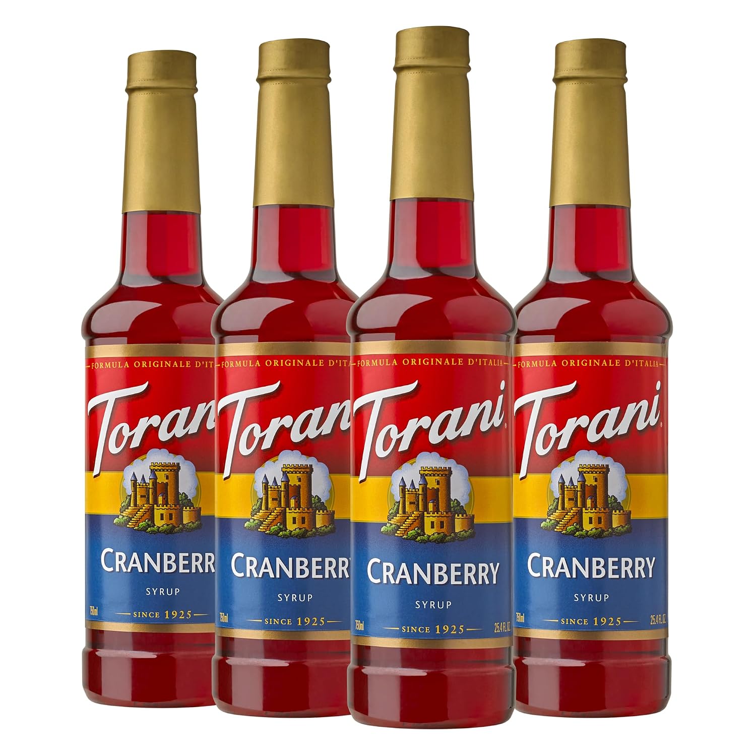 Torani Syrup, Cherry, 25.4 Ounces (Pack Of 4)