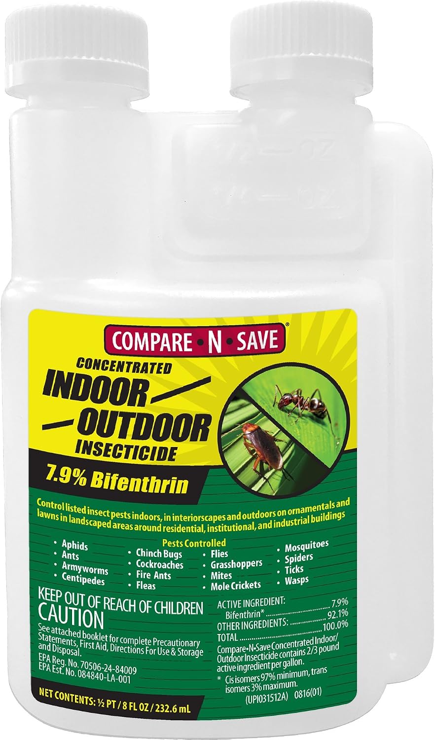 Compare-N-Save Concentrate Indoor & Outdoor Insect Control, 32 oz, Model Number: 75366