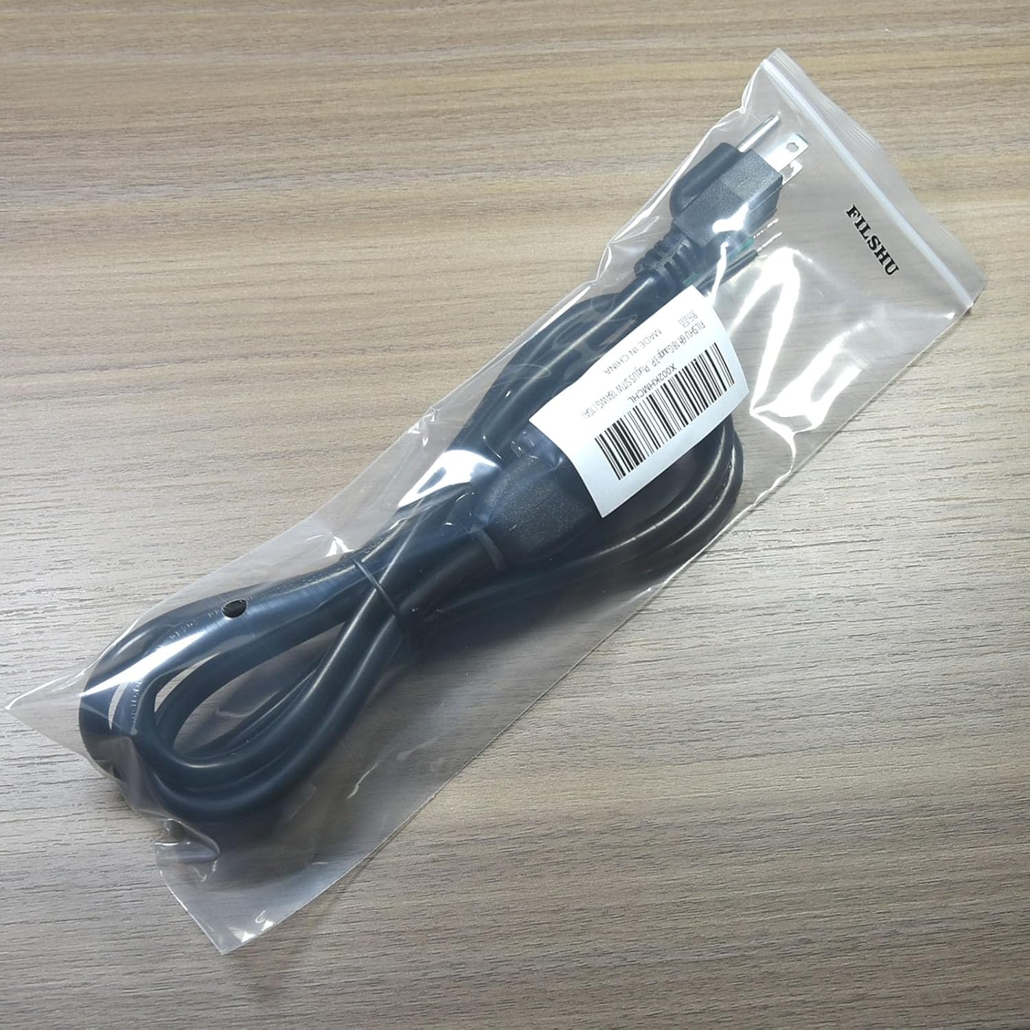 FILSHU 6ft 18 Gauge 3 Prong AC Power Cord with On Off Switch