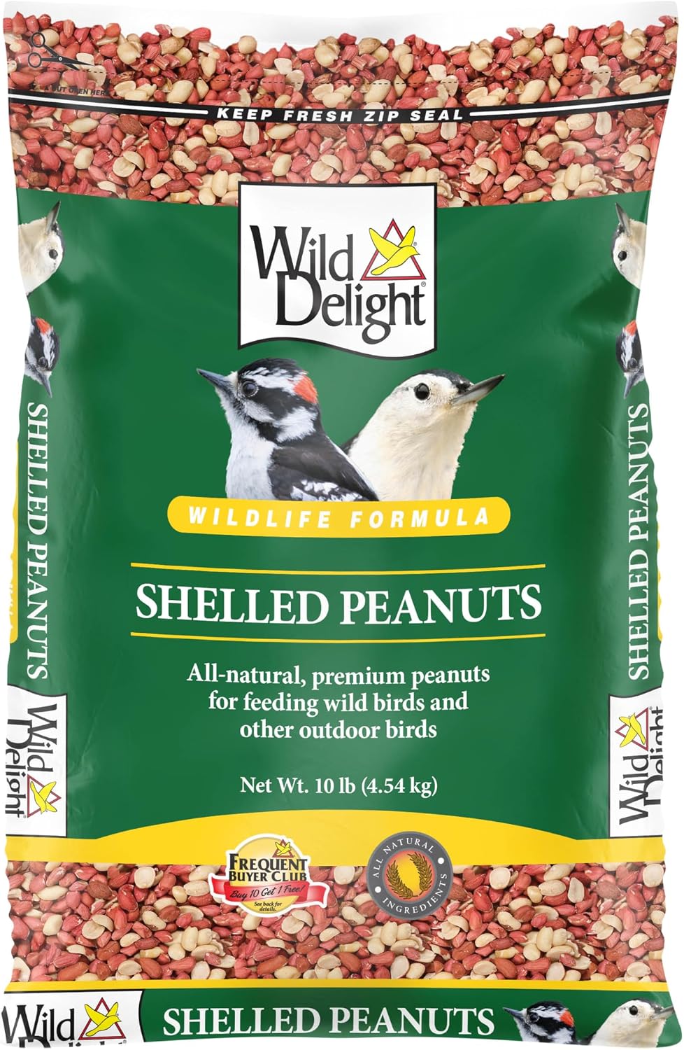 Wild Delight Shelled Peanuts, 10 lb