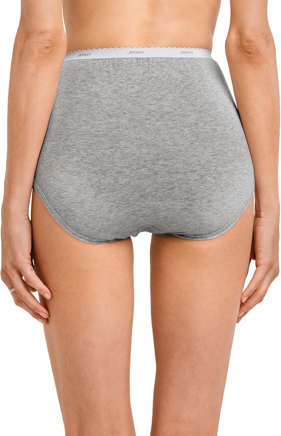 Jockey Women's Underwear 100% Cotton Classic Brief - 3 Pack