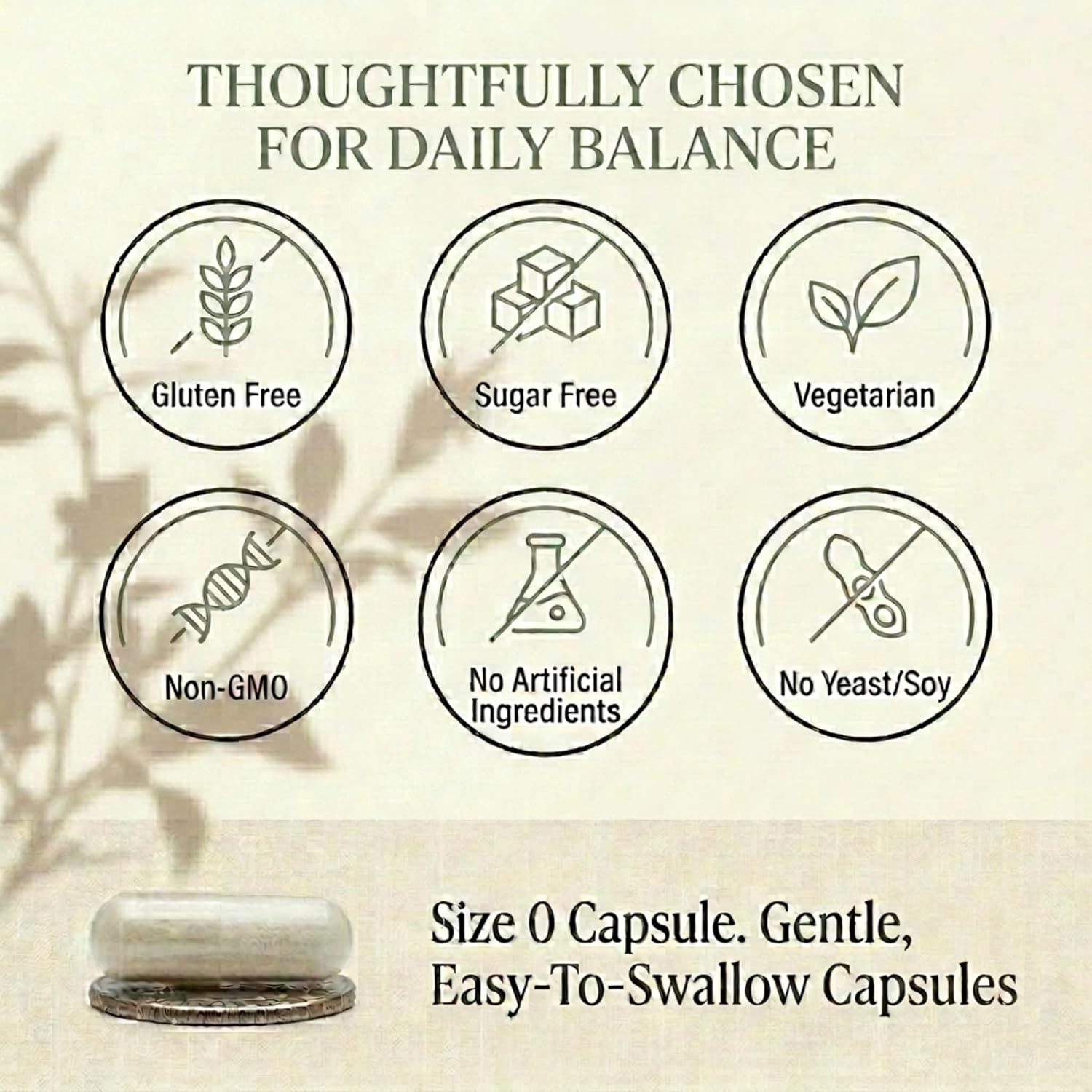 Natural Rhythm Triple Calm Magnesium Complex - 120 Capsules, Chelated Magnesium Glycinate, Taurate & Malate, High Absorption Supplement for Sleep, Stress, Muscle & Heart Support, Non-GMO, Vegan