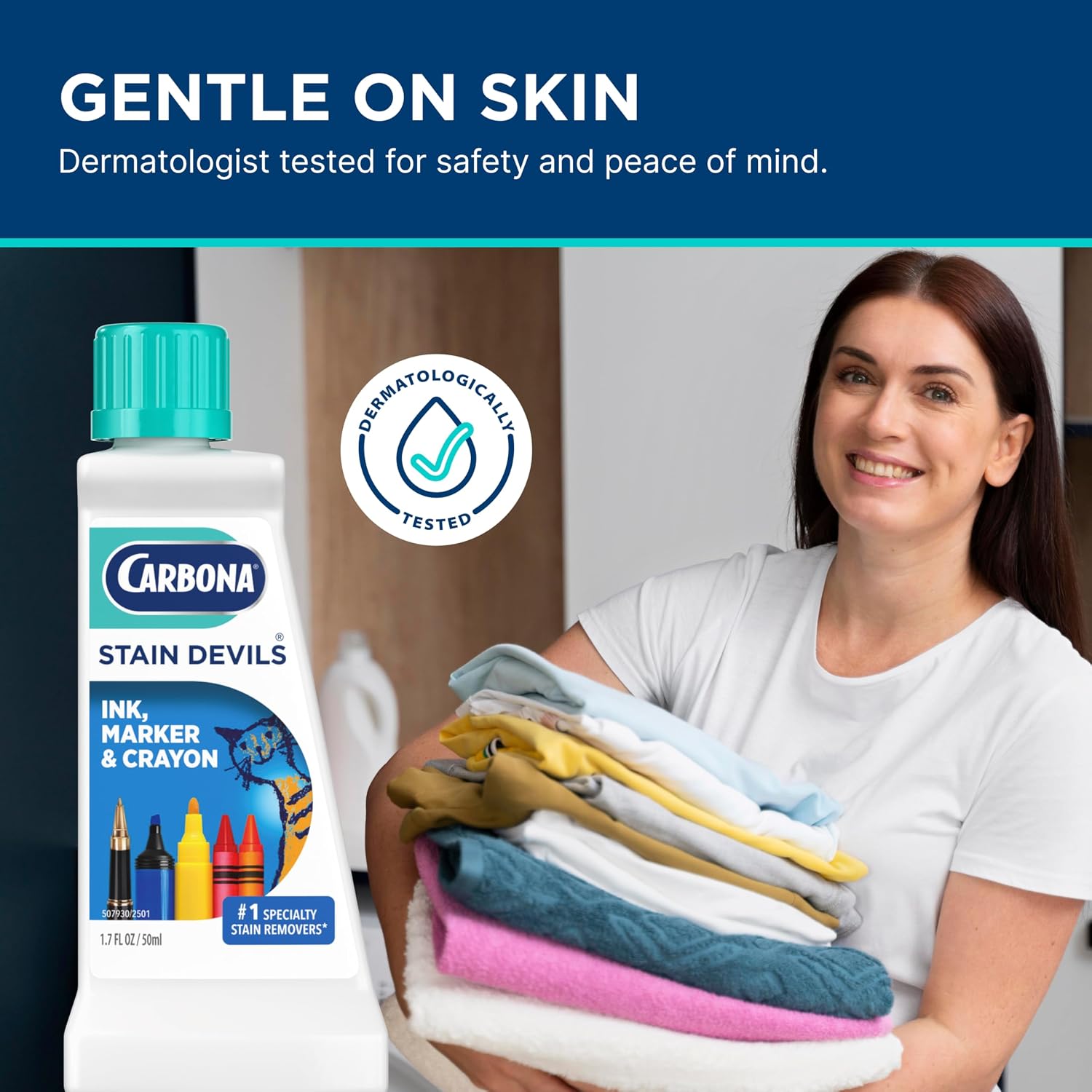 Carbona Liquid Stain Devil Food Clean Up Combo Set | Spot Stain Remover for Clothes