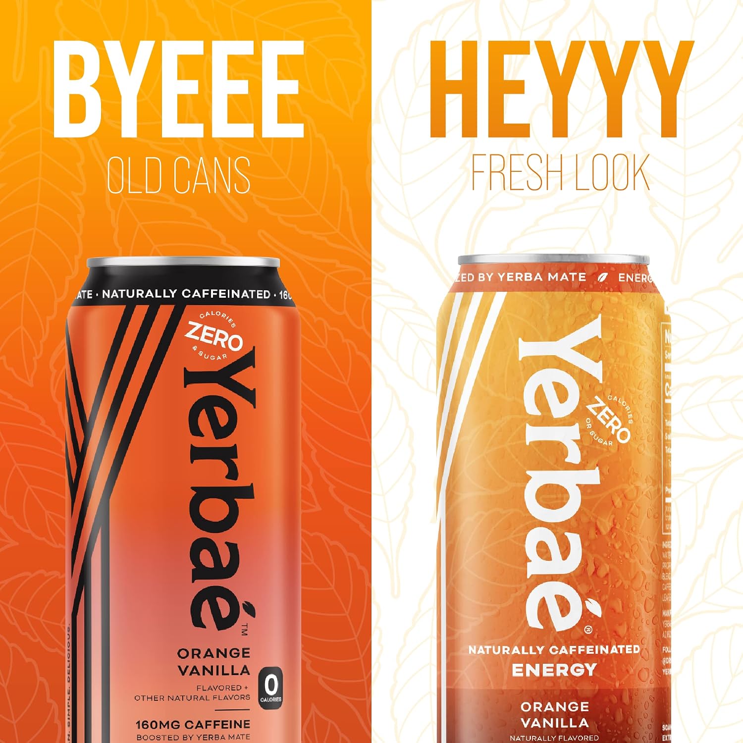 Yerbaé Energy Seltzer - Variety Performance Pack. No Sugar/Calories/Carbs. Energized by Yerba Mate Naturally Caffeinated Plant-Based, Healthy Alternative to Coffee/Sugary Sodas, Pack of 12, 12oz cans