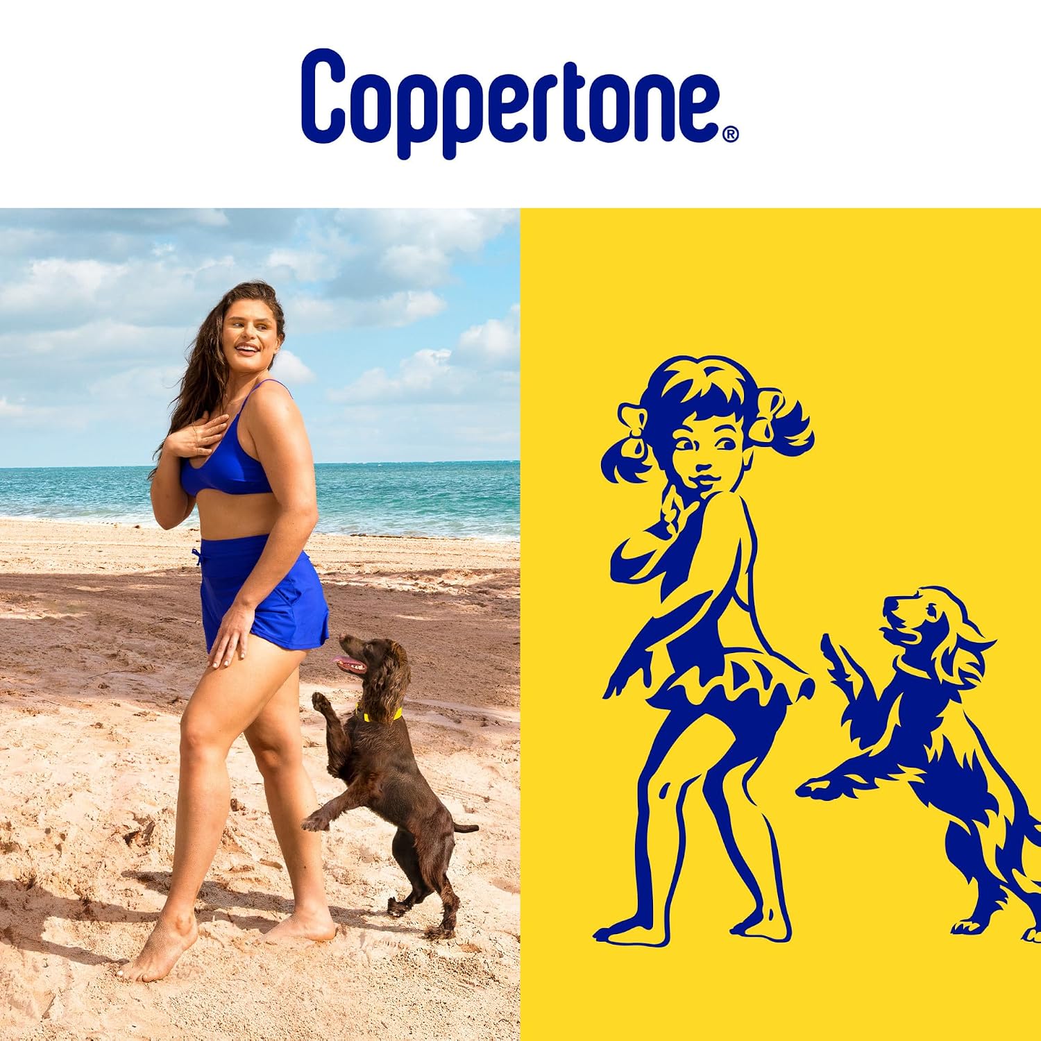 Coppertone SPORT Sunscreen Lotion SPF 30, 7 FL OZ | Sunscreen Lotion with Vitamin E, Sweat, Heat and Water Resistant, PABA, Oxybenzone, Octinoxate, Paraben and Dye Free