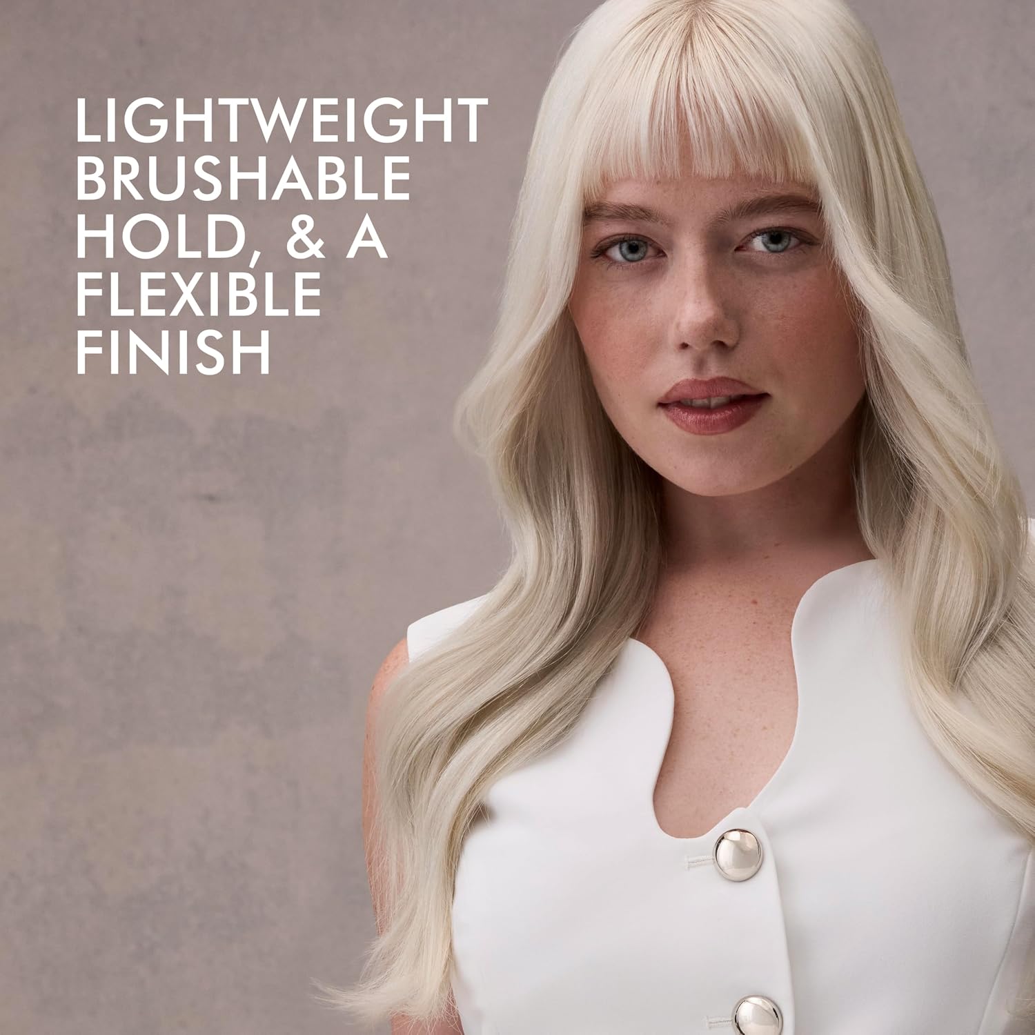 Nexxus Styling Spray Comb Thru Finish Flexible Hold Hairspray Powered by STYLEPROTECT Technology 10 oz