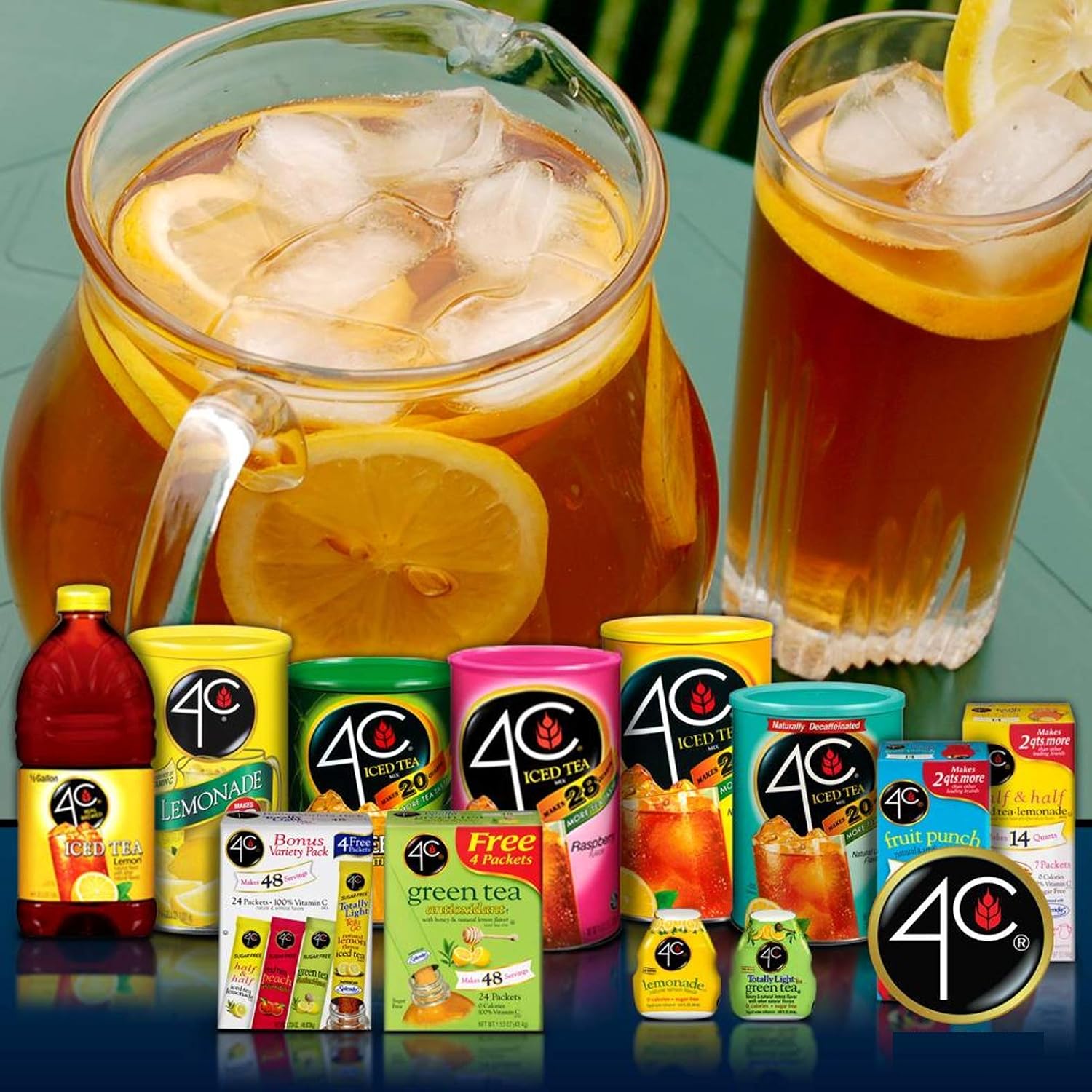 4C Powder Drink Mix Packets, Cranberry Pomegranate 1 Pack, 20 Count, Singles Stix On the Go, Refreshing Sugar Free Water Flavorings
