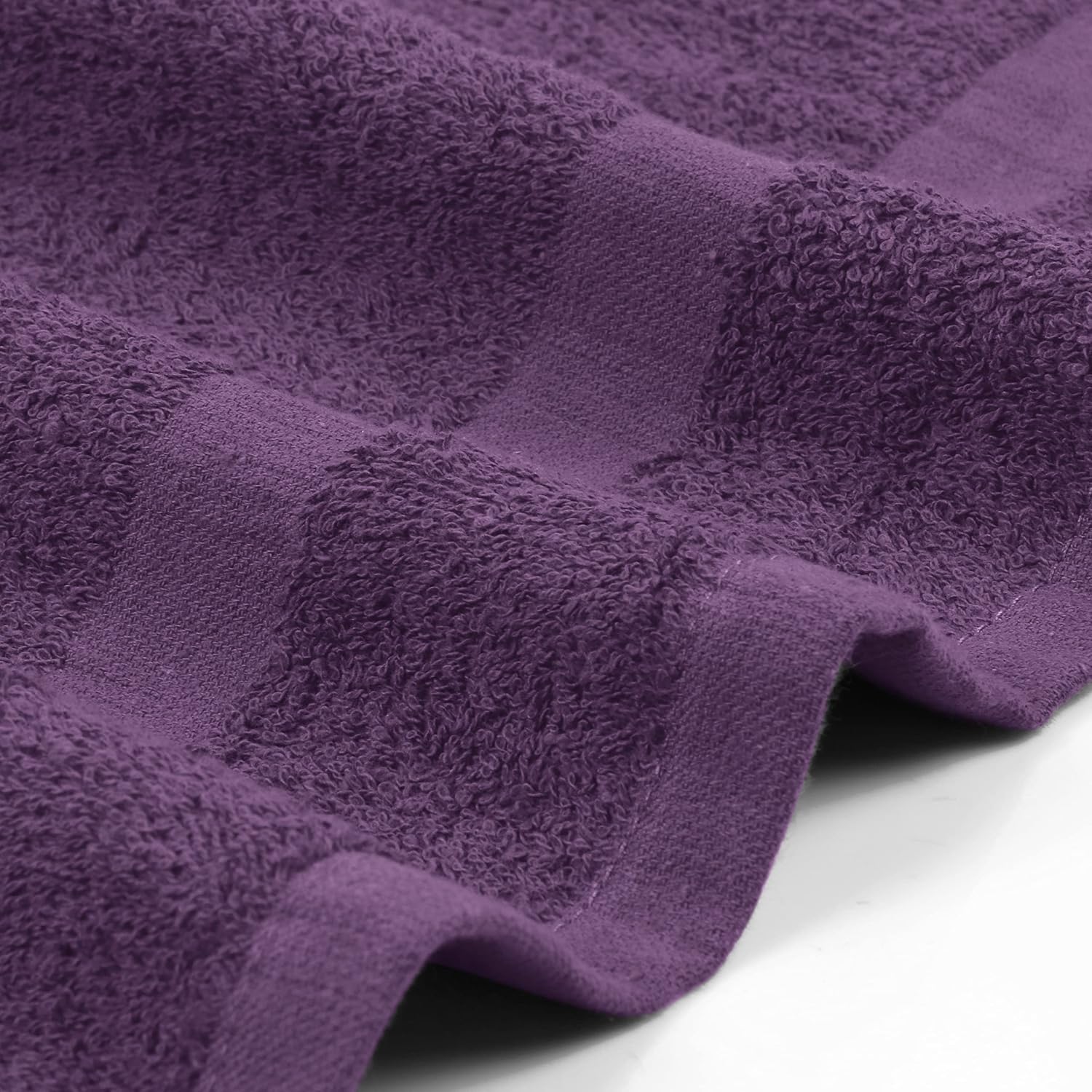 Utopia Towels Salon Towels, Pack of 24, 16x27 in, 100% Cotton, White | Highly Absorbent Lightweight Cotton Salon Towels for Hand, Gym & Beauty Care - Soft, Ideal for Spa & Home Hair Care