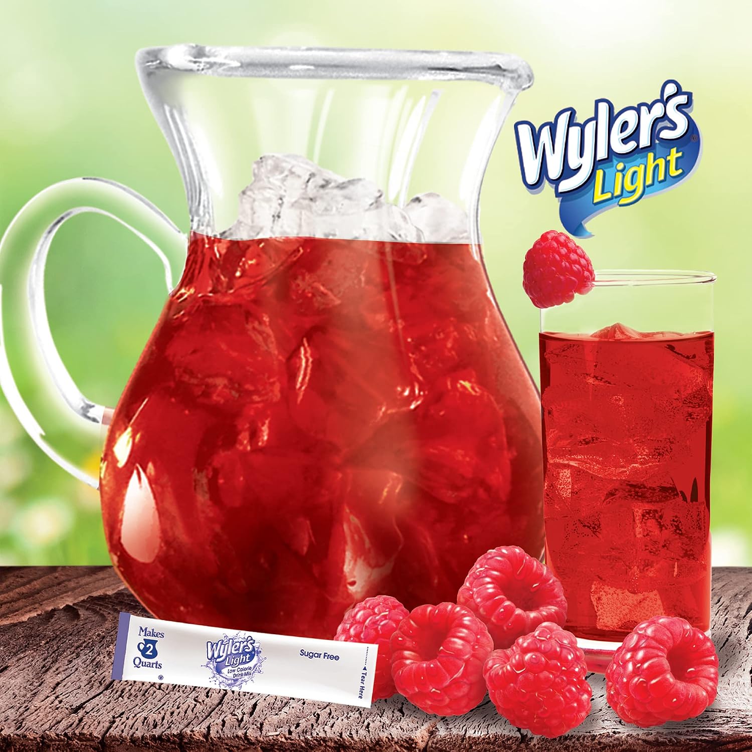 Wyler's Light Pitcher Packs Water Drink Mix, Fruit Punch, 6 Packets