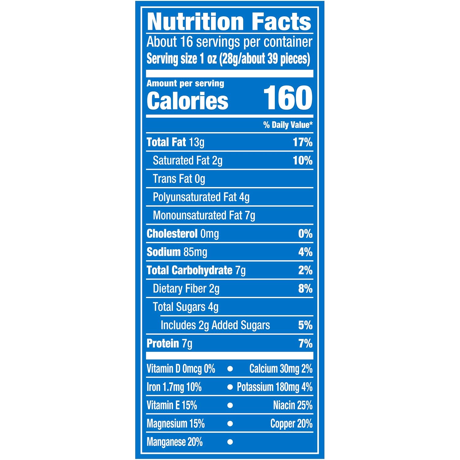 PLANTERS Honey Roasted Peanuts, Plant Based Protein Snacks, 16 Oz (1 Ct) | Roasted Sweet & Salty Nuts. Kosher. Resealable Jar. Snacks for Adults. Party Mix, Party Snacks