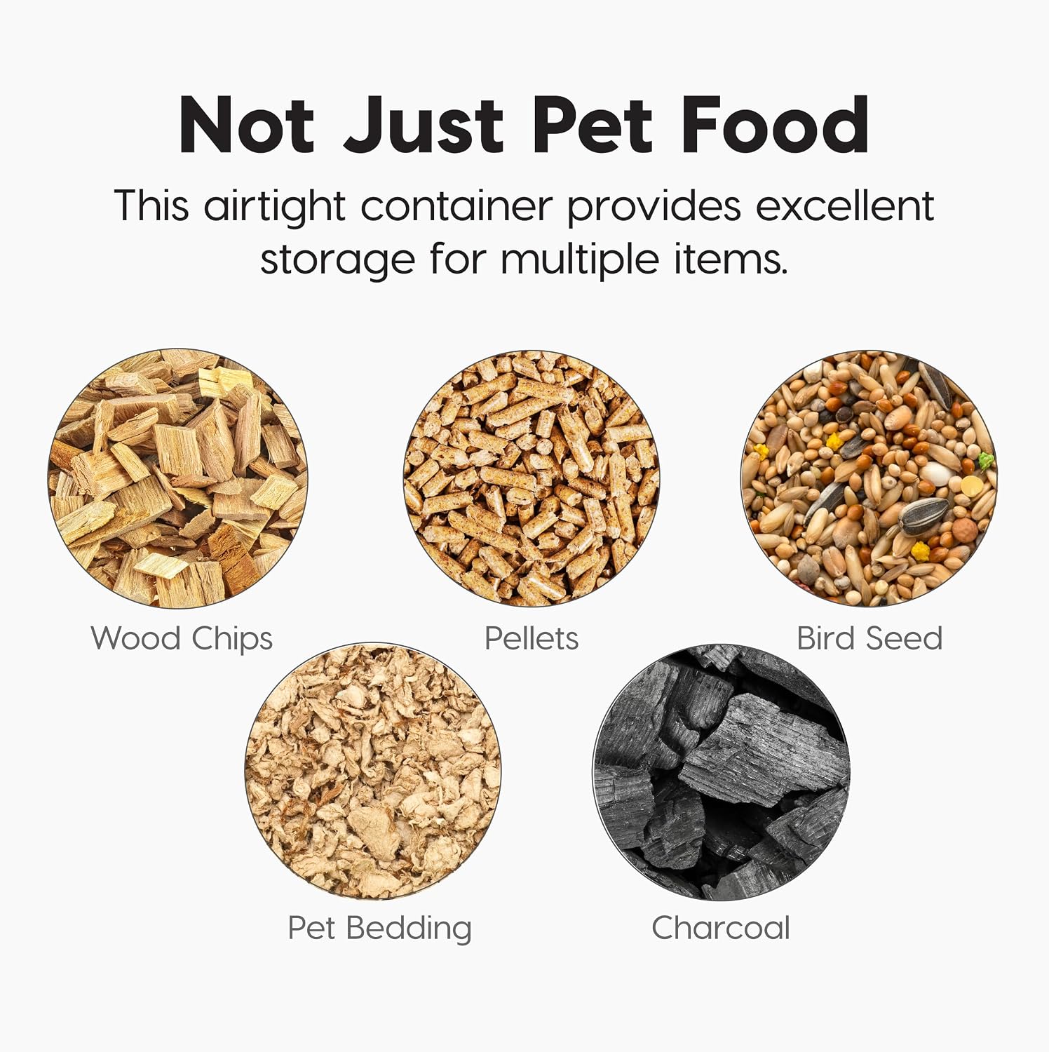 IRIS USA Airtight Pet Food Container, Up to 30 lbs & 11 lbs, Green | Airtight Seal, BPA-Free, 2-Cup Scoop, Stackable Design, Rolling Wheels, Dual Storage