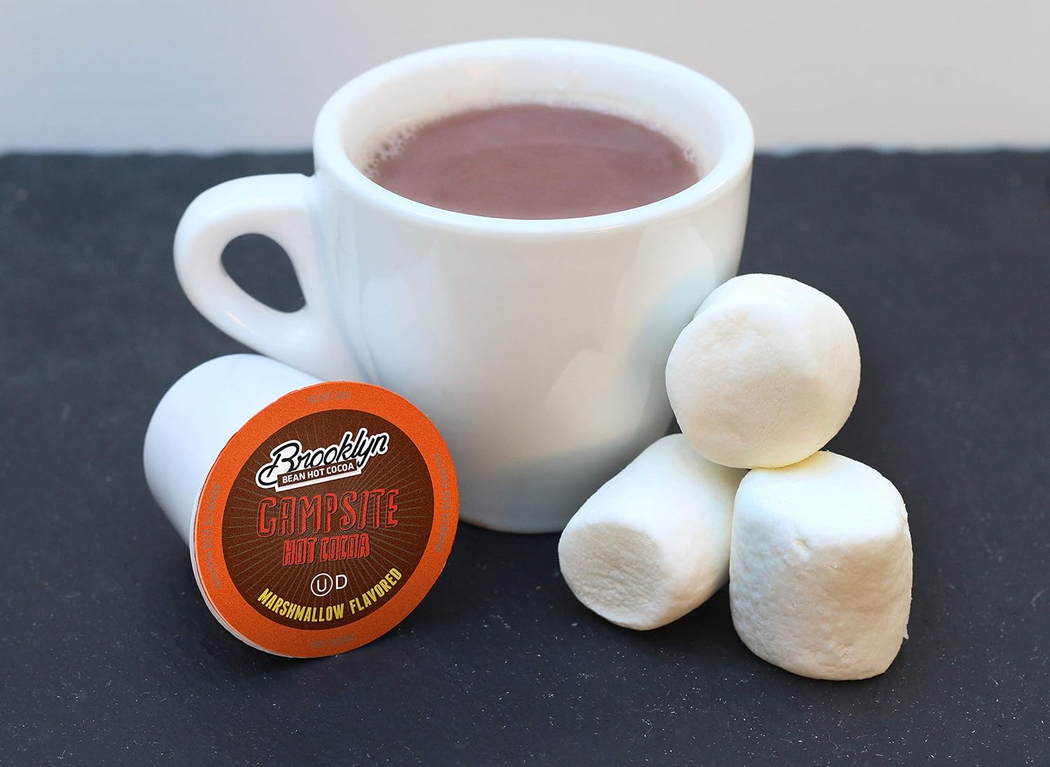 Brooklyn Beans Milk Chocolate Hot Cocoa Pods, Compatible with 2.0 K-Cup Brewers, 40 Count