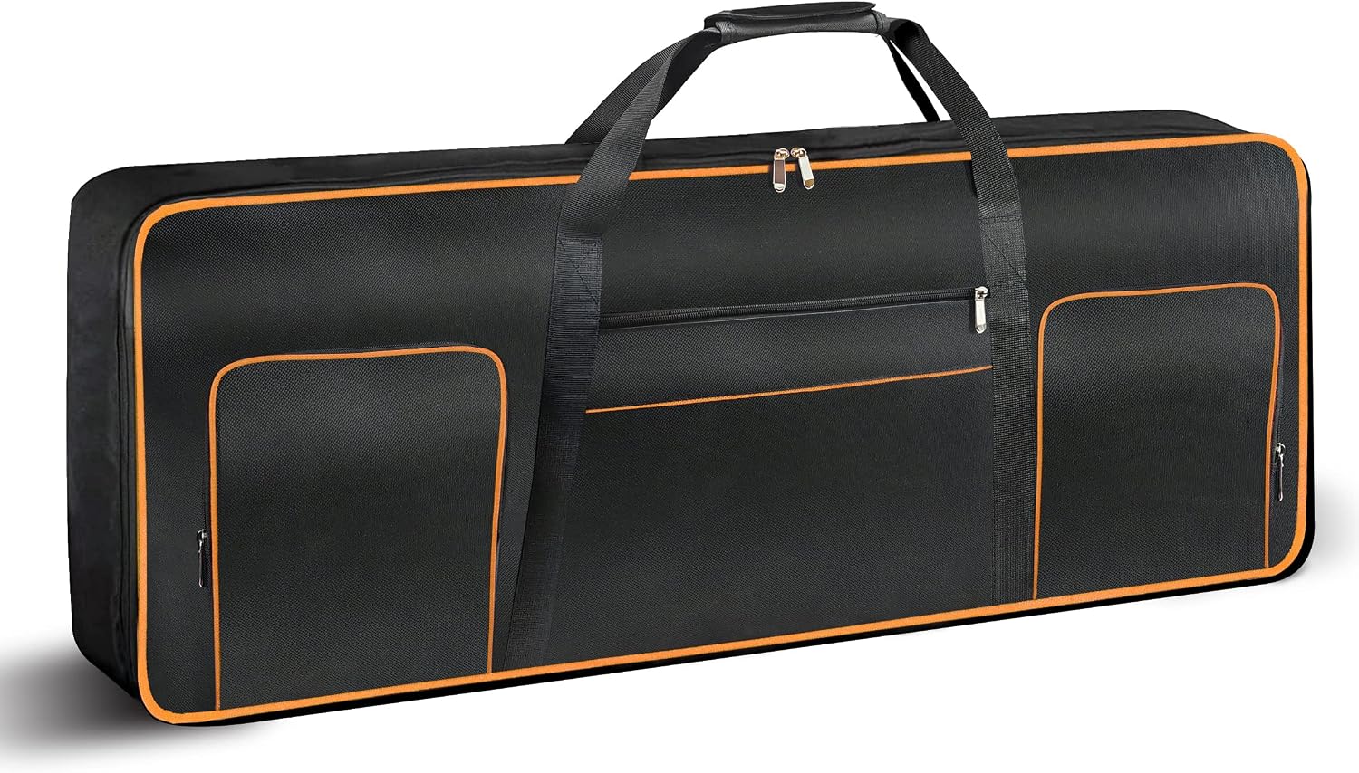 Ruibo 61 Key Keyboard Gig Bag Case,Portable Durable Keyboard Piano Waterproof 600D Oxford Cloth with 10mm Cotton Padded Case Gig Bag 40"x16"x6"