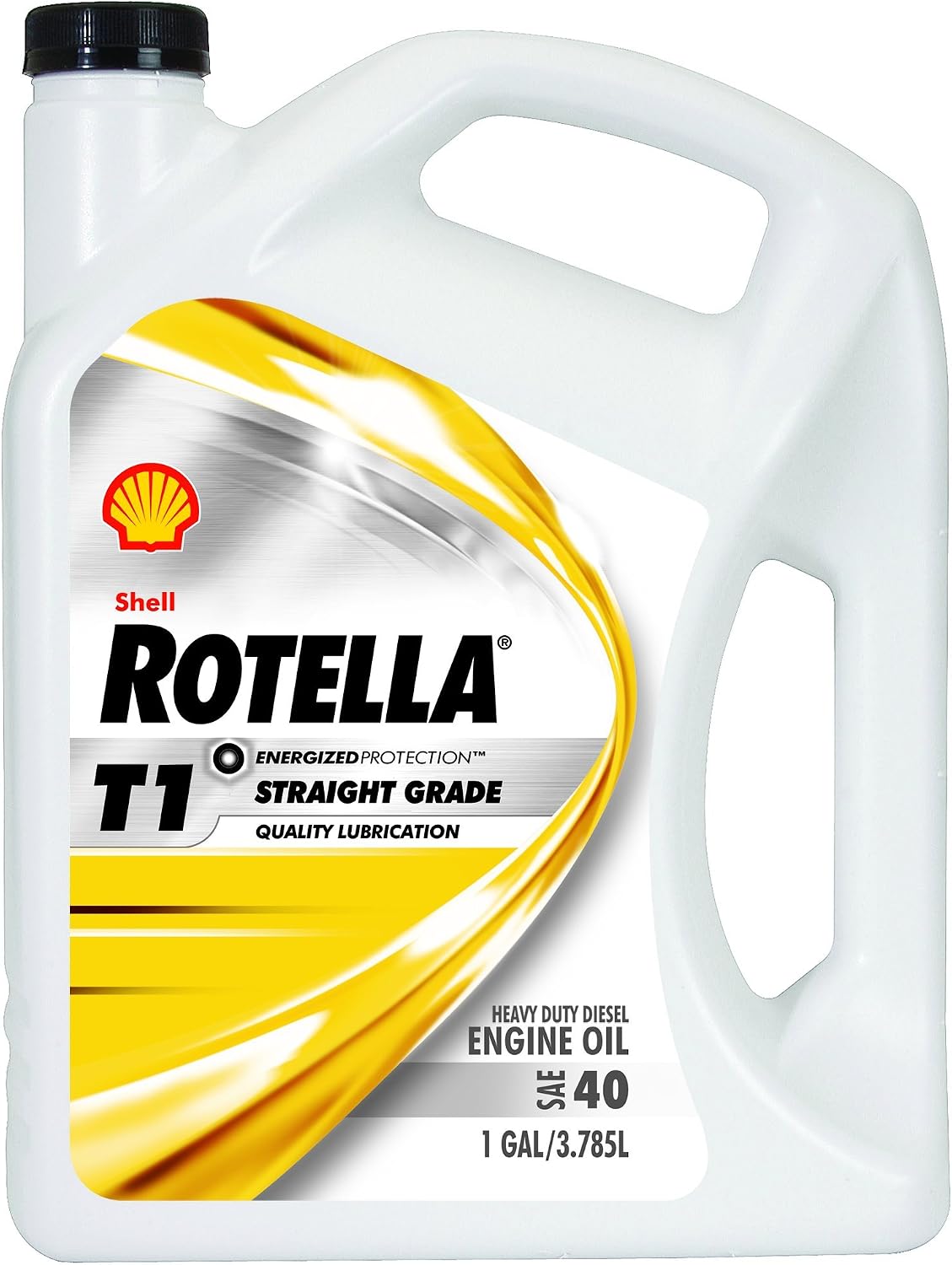 Rotella T1 40 CF/CF-2 Motor Diesel Oil, 5 Gallon - Pack of 1