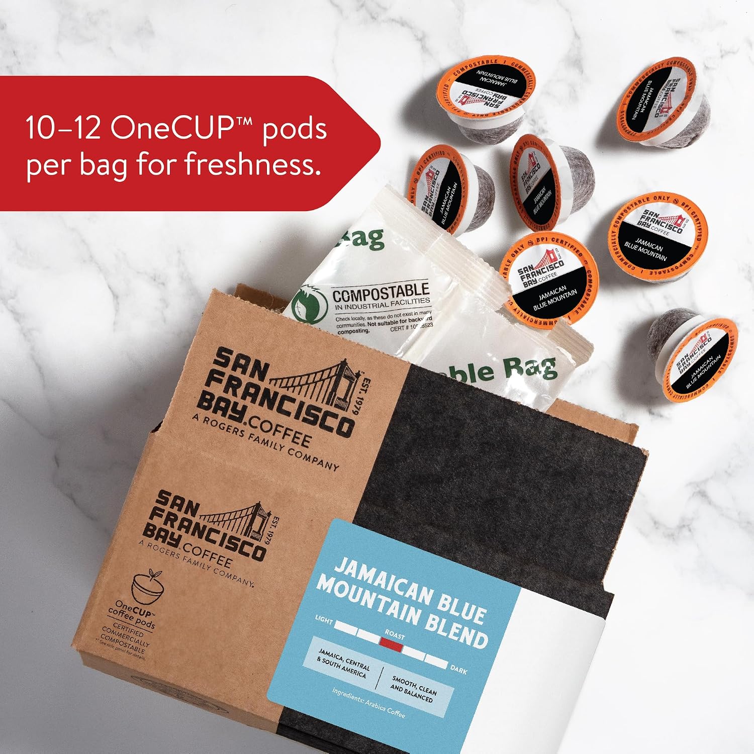SAN FRANCISCO BAY FRENCH ROAST 24 ONE CUPS for Keurig K-Cup Brewers