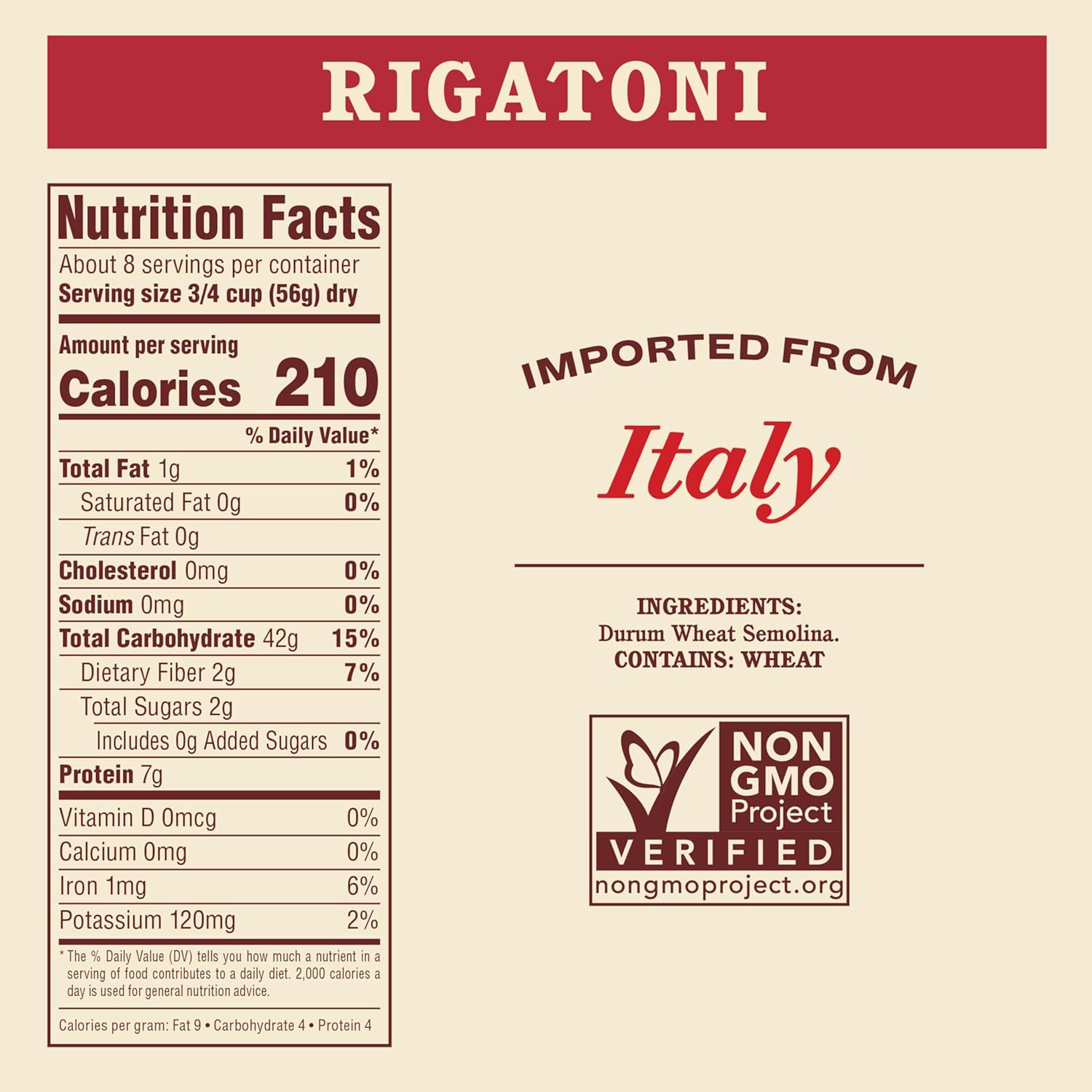 Rao's Homemade Farfalle Pasta, 16 Oz Bag