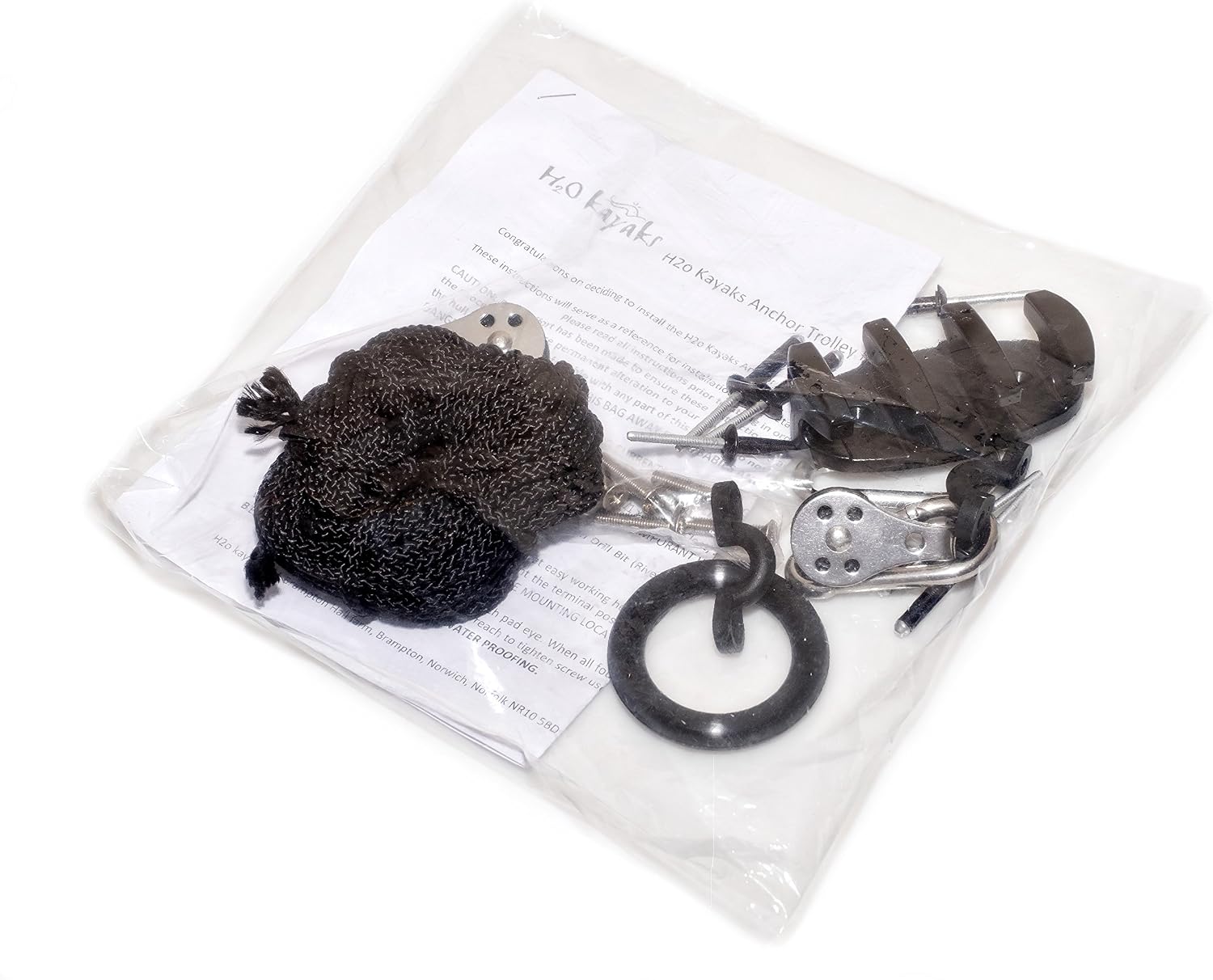 H2o Kayak Canoe Anchor Trolley Kit