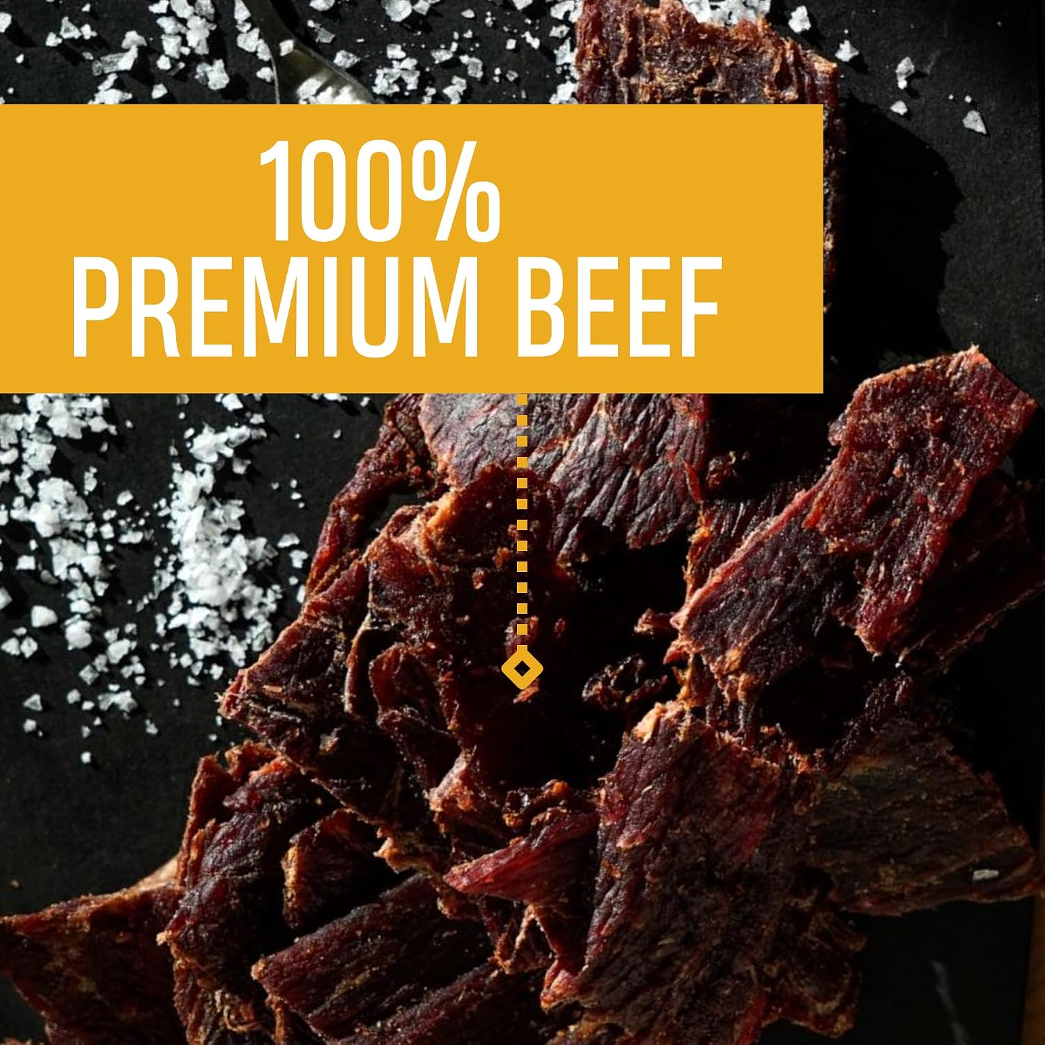 Oh Boy! Oberto Classics Thin Style Peppered Beef Jerky, 1.2 Ounce (Pack of 8)