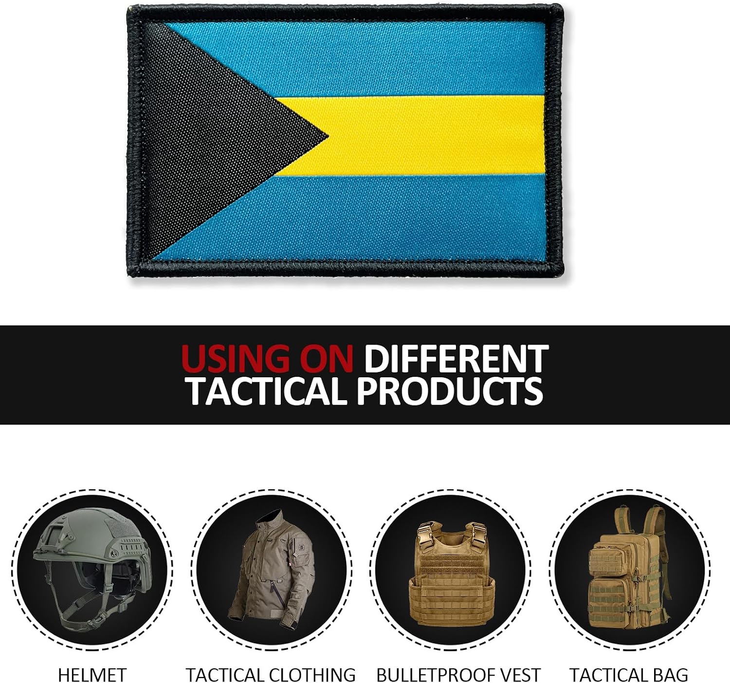 2 Pack Nicaragua Flags Patch Nicaraguans Flag Patches Patriotic Military Team Tactical Patch 3×2 Inch