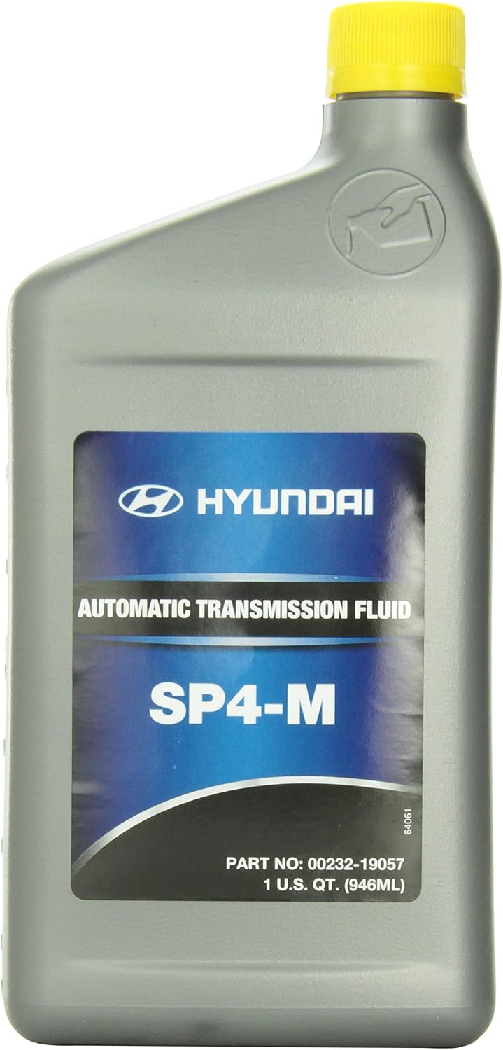 Genuine Hyundai 00232-19057 ATF SP-IV Automatic Transmission Fluid, 1 Quart (946 mL)