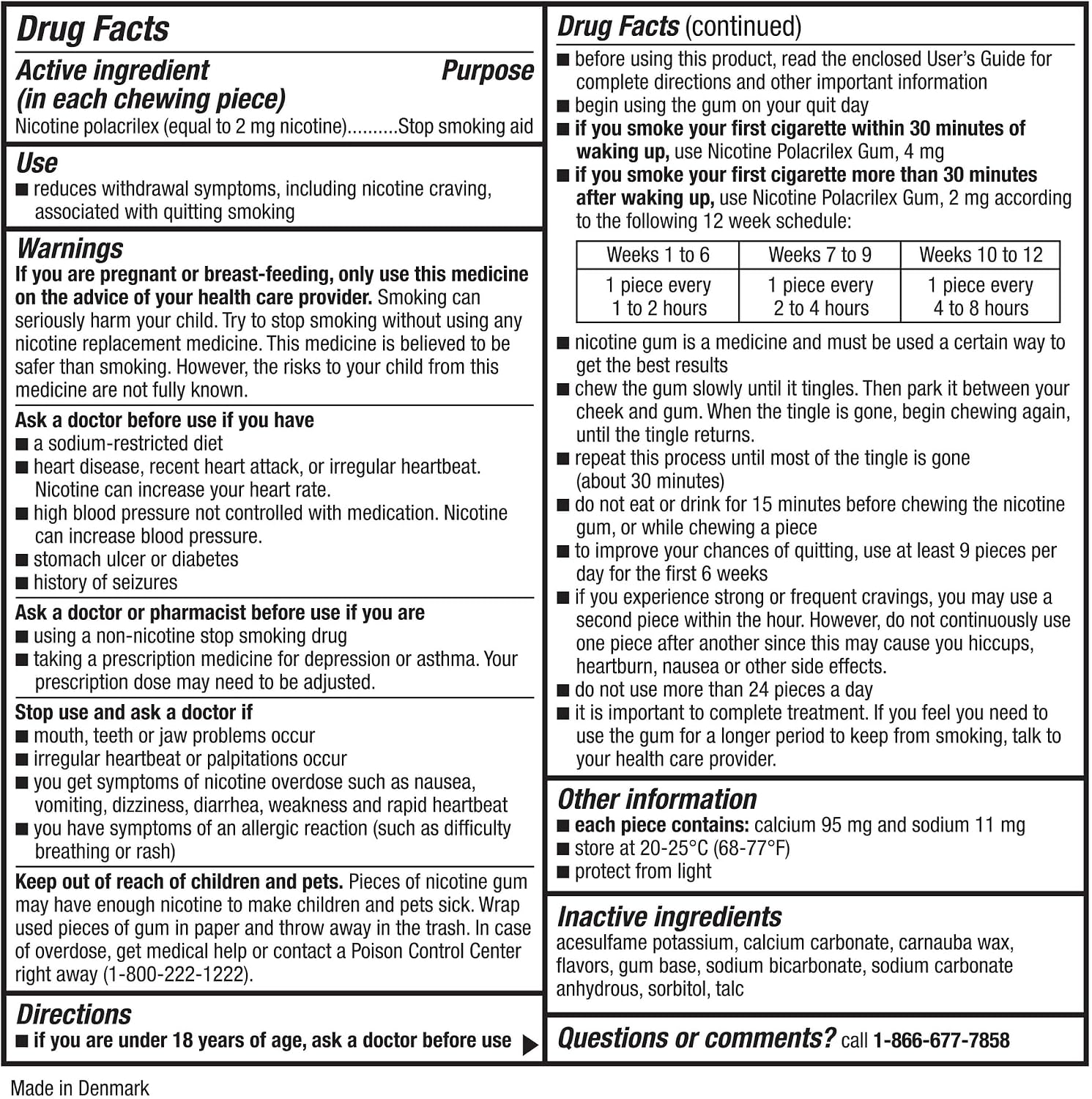 GoodSense Nicotine Polacrilex Lozenges 2 mg, Cherry Flavor, 108 Count