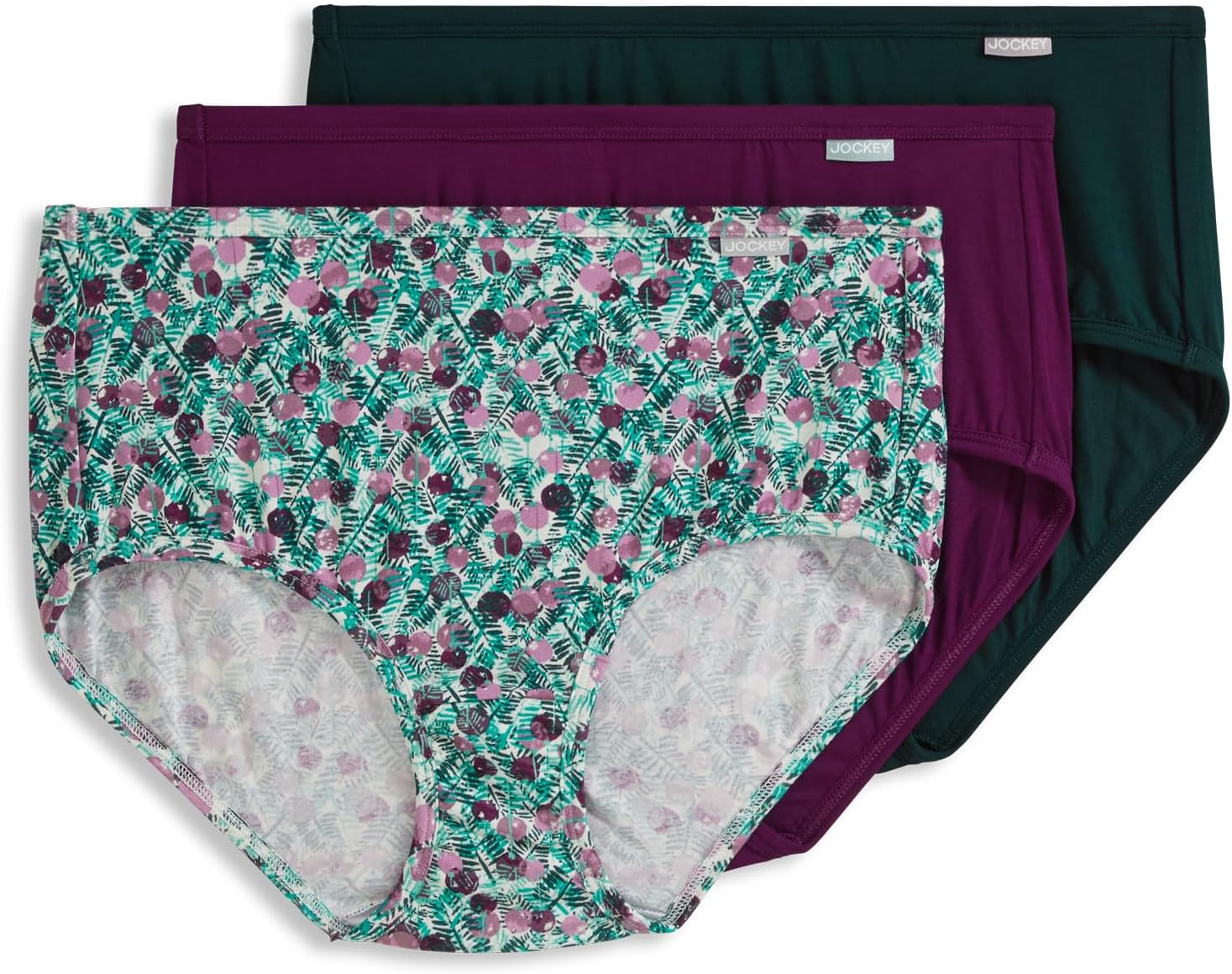 Jockey Women's Underwear Supersoft Brief - 3 Pack