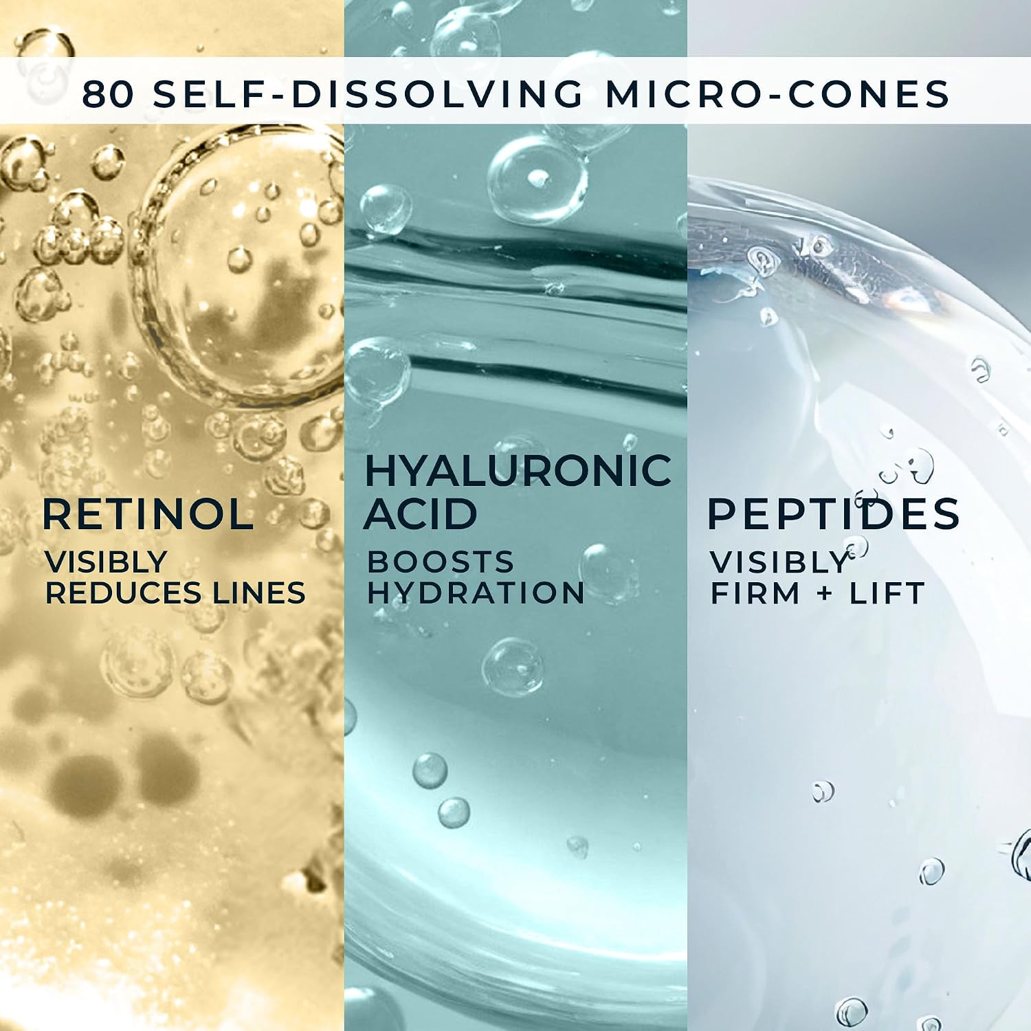 RoC Retinol Correxion Wrinkle Filler for Deep Wrinkles with Hyaluronic Acid | 1oz retinol serum for face, skin care for women and men, visibly reduce fine lines, clinically proven, packaging may vary